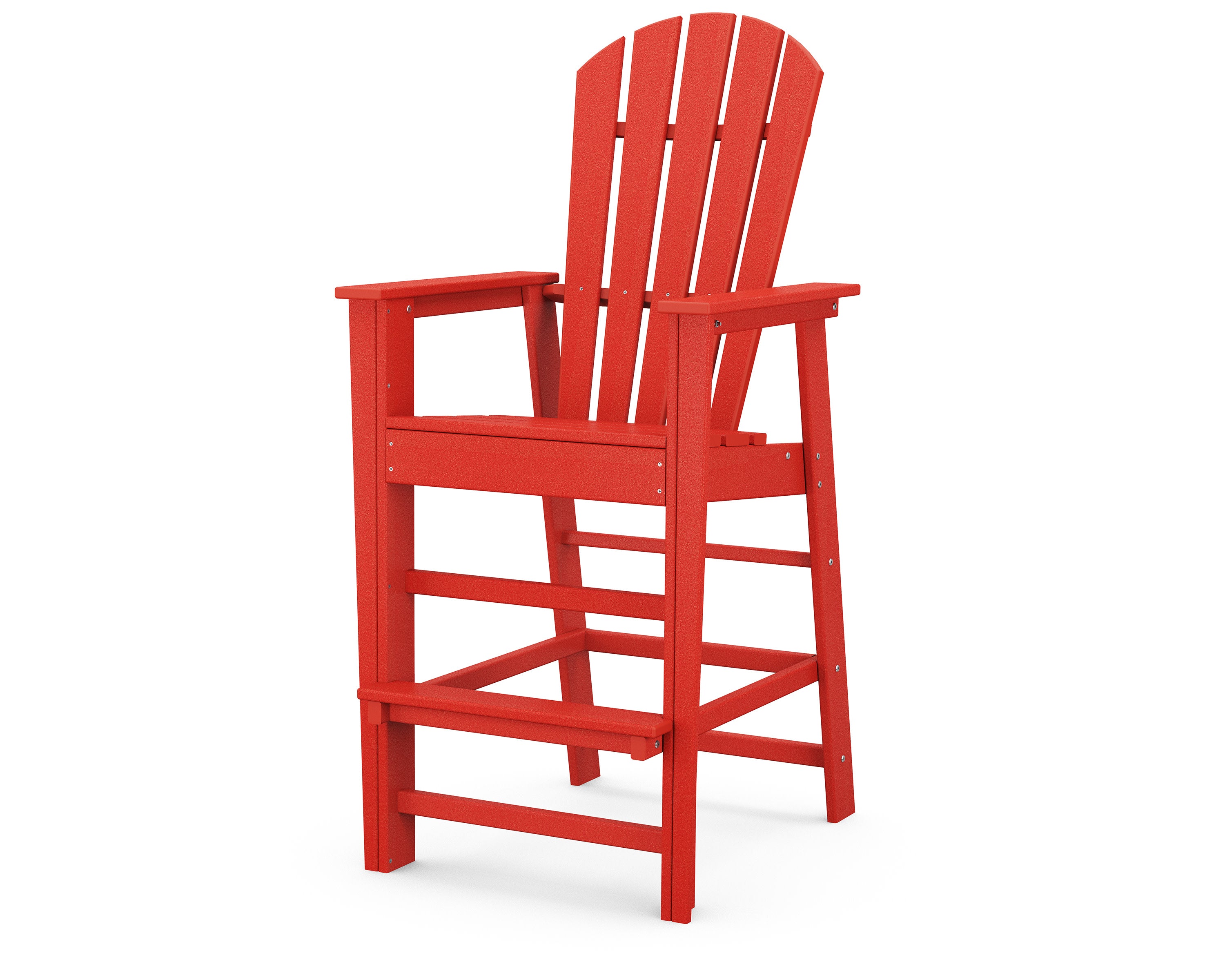 South Beach Bar Chair in Sunset Red