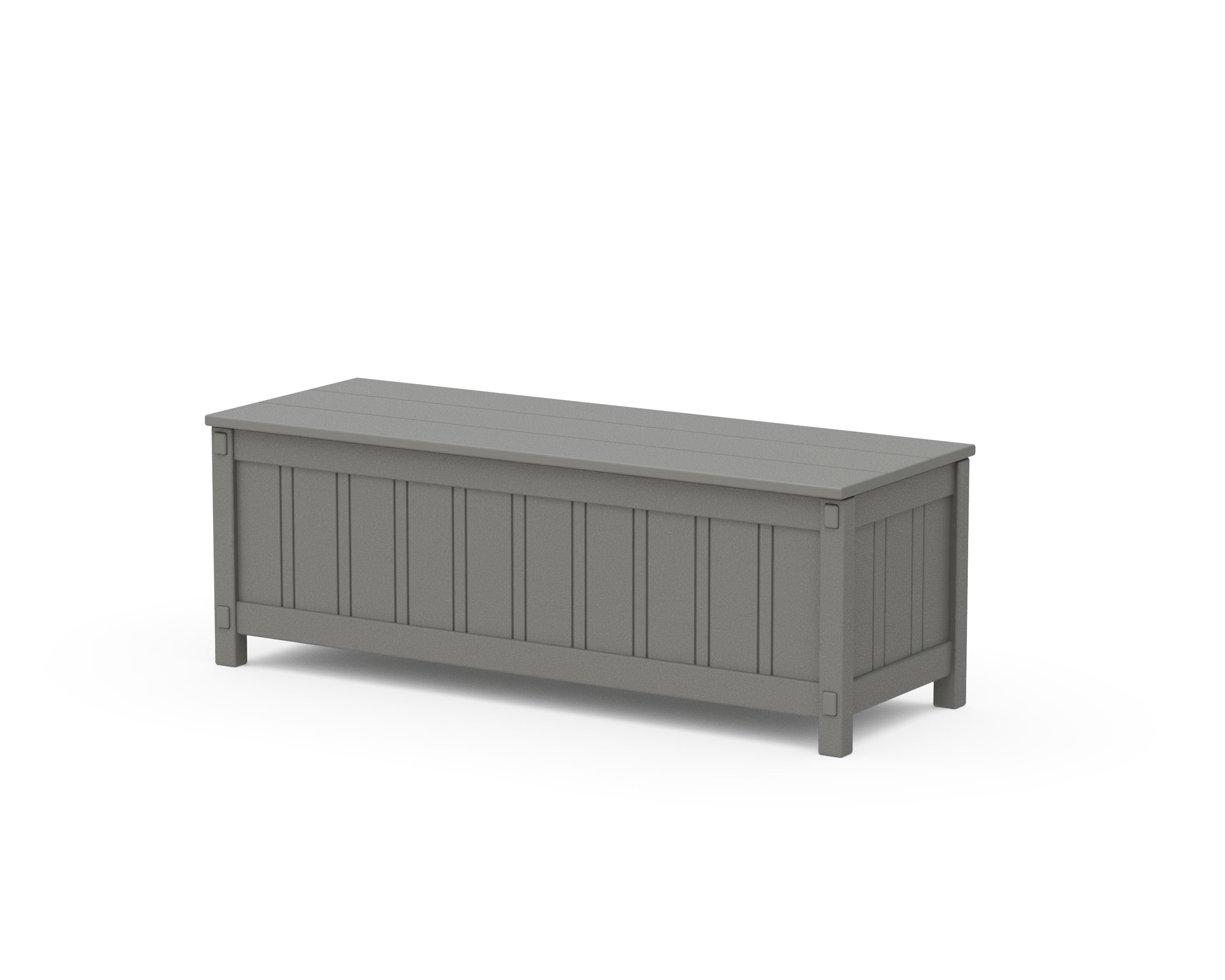 Acadia 48 Storage Bench in Slate Grey