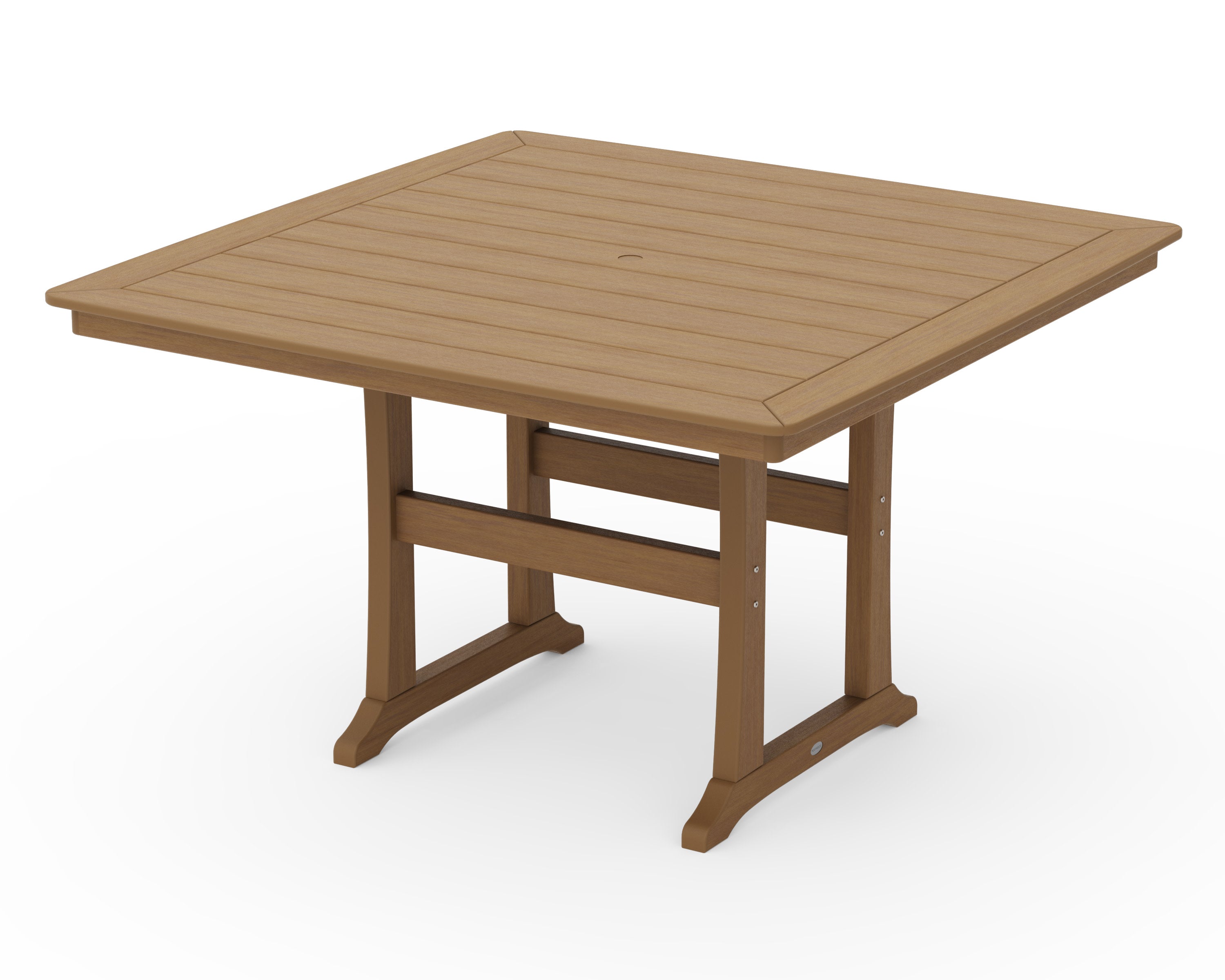 Nautical Trestle 59" Counter Table in Natural