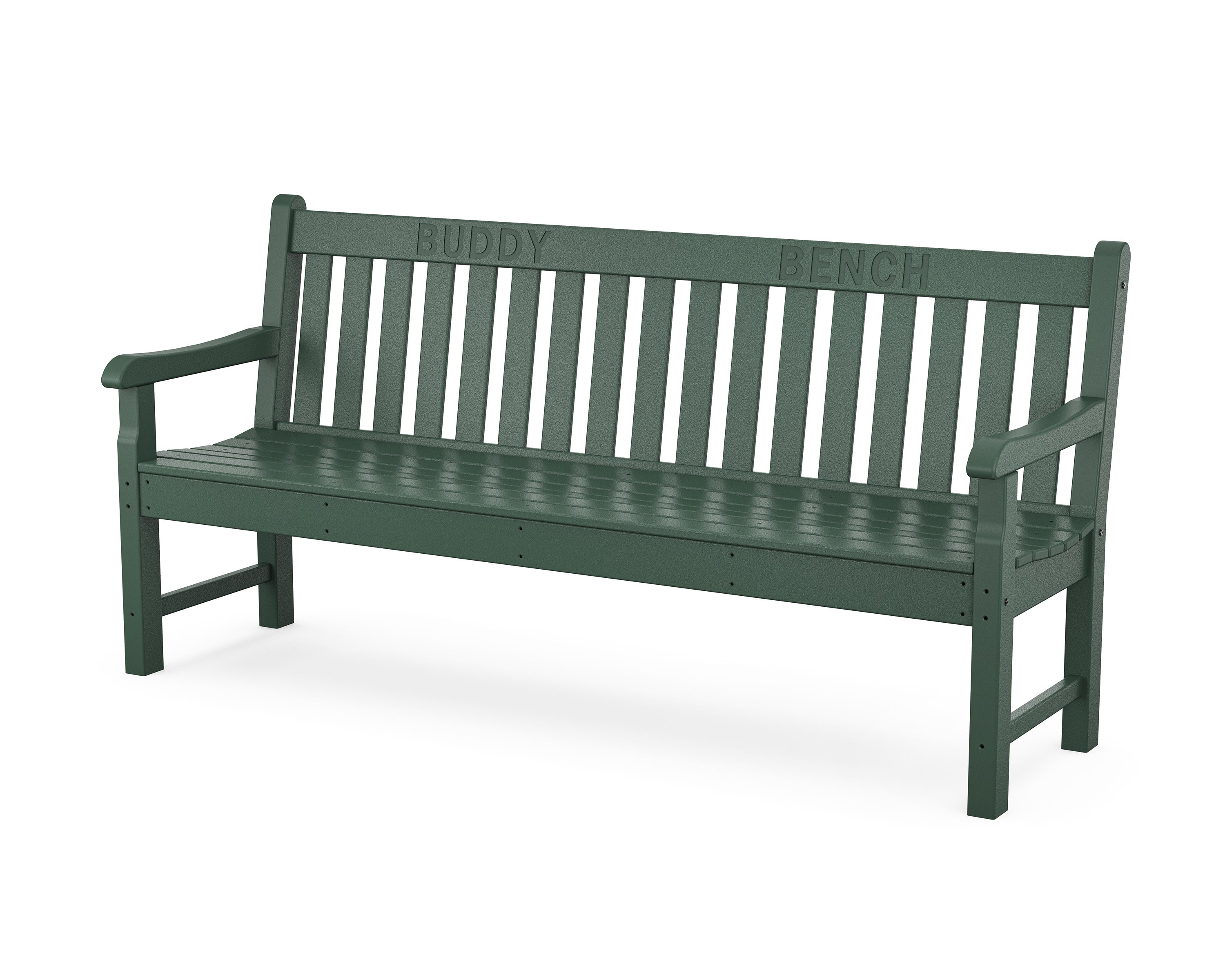 72" Buddy Bench in Green