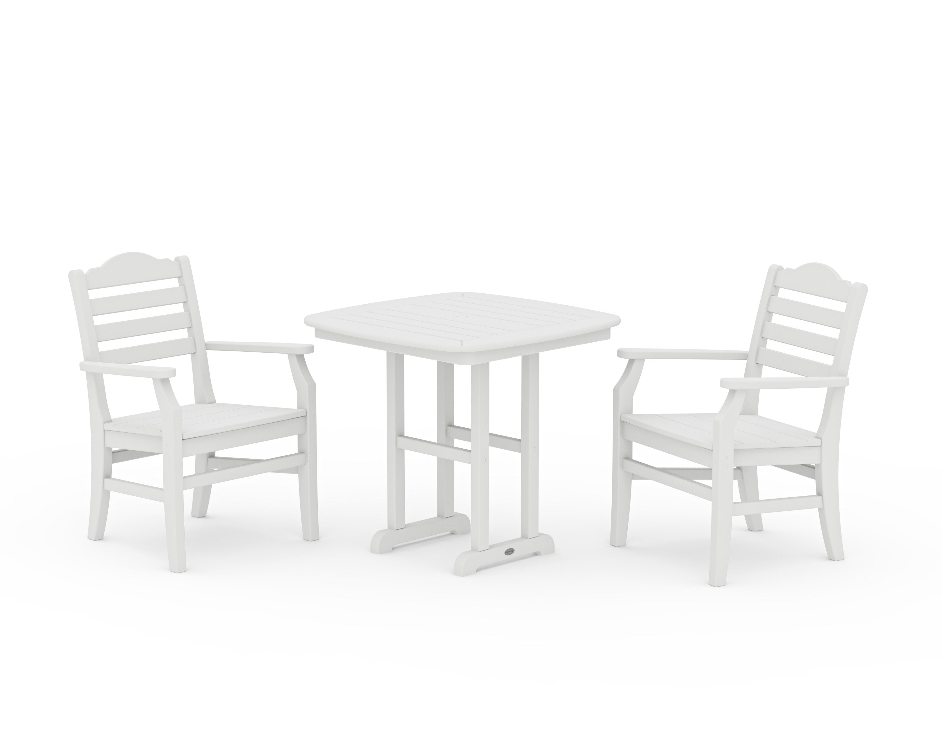 Savannah 3-Piece Dining Set in Vintage White