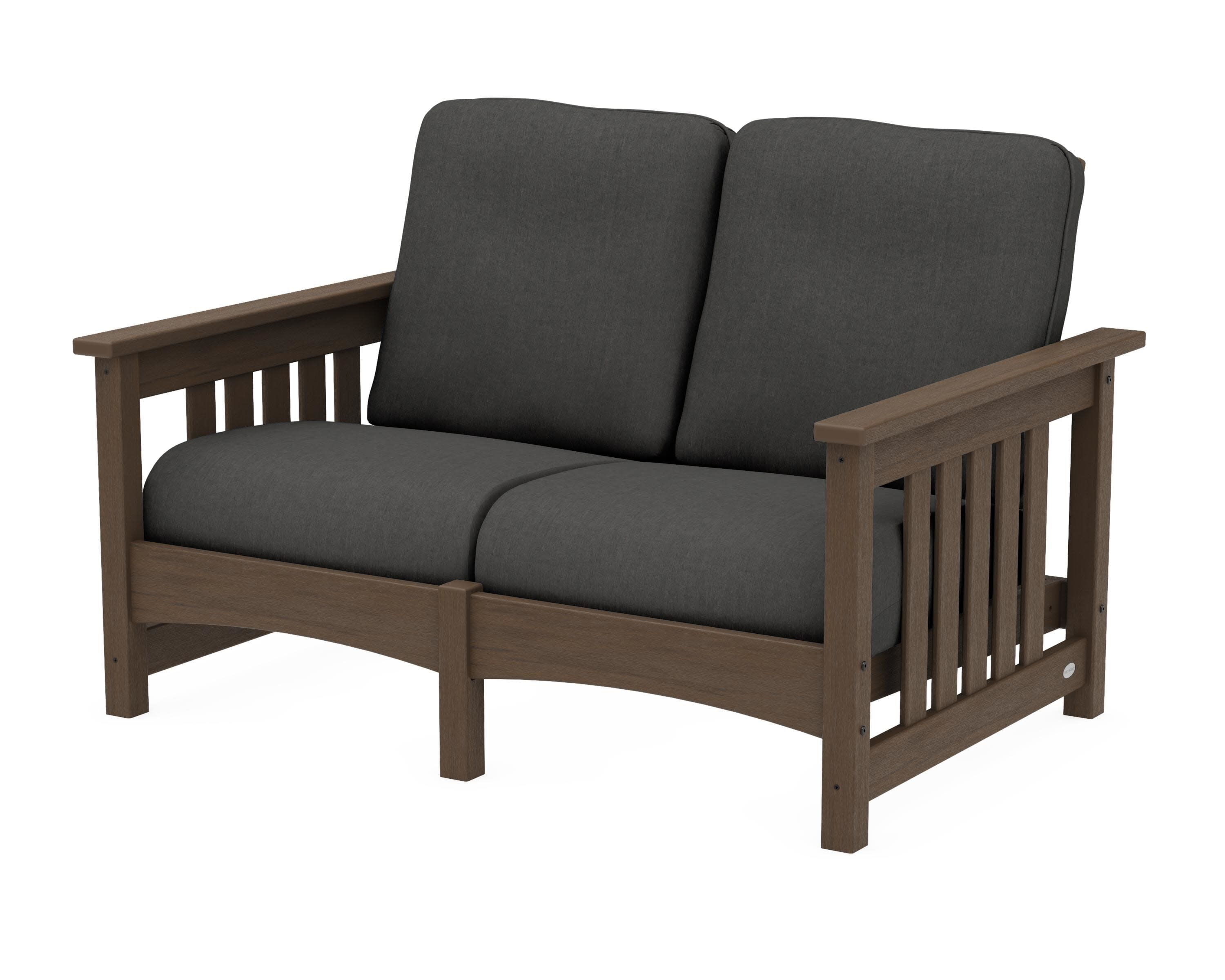 Club Mission Loveseat in Kona / Spectrum Carbon