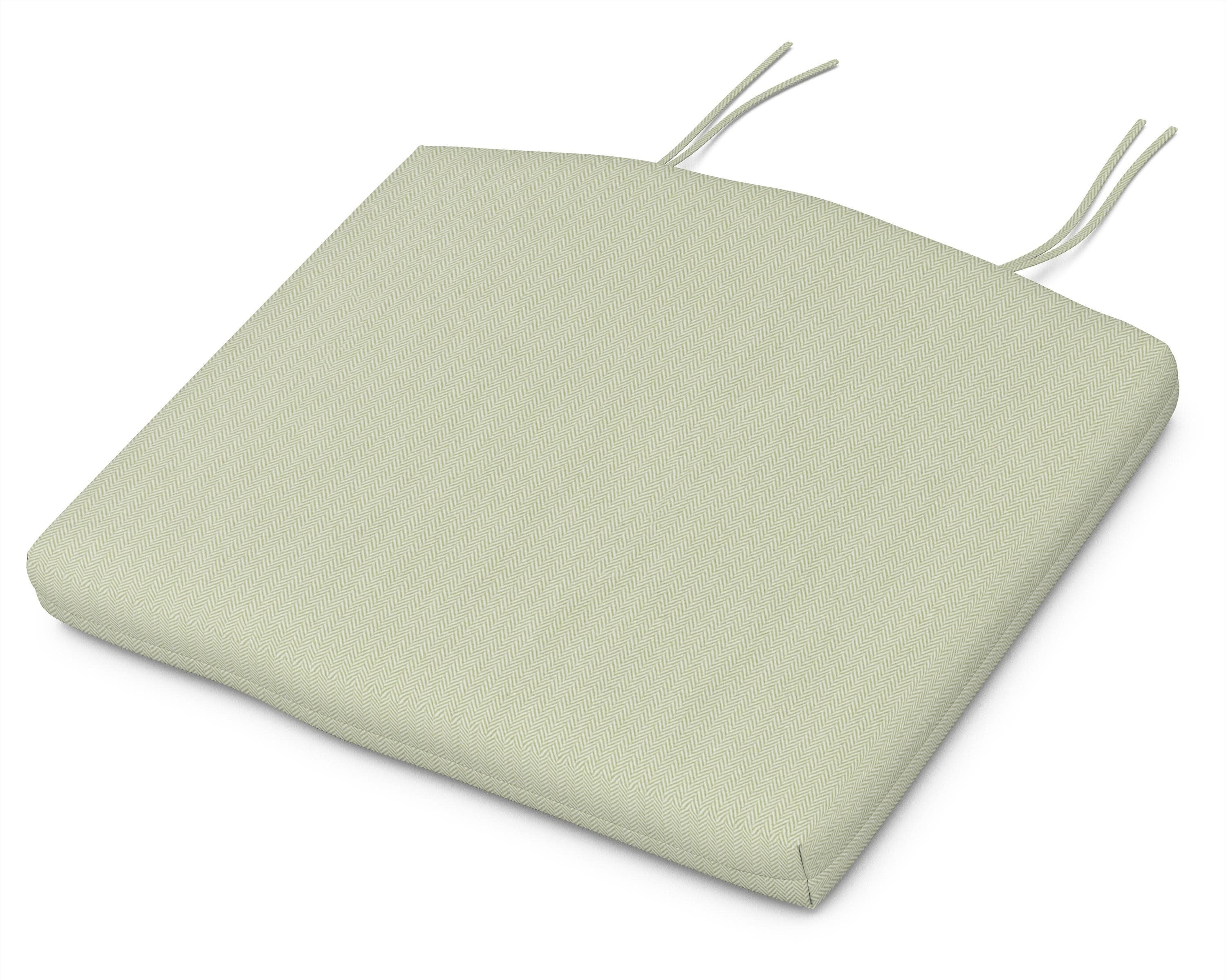 Standard Seat Cushion 18.5"D x 24"W x 2.5"H in Primary Colors Pistachio