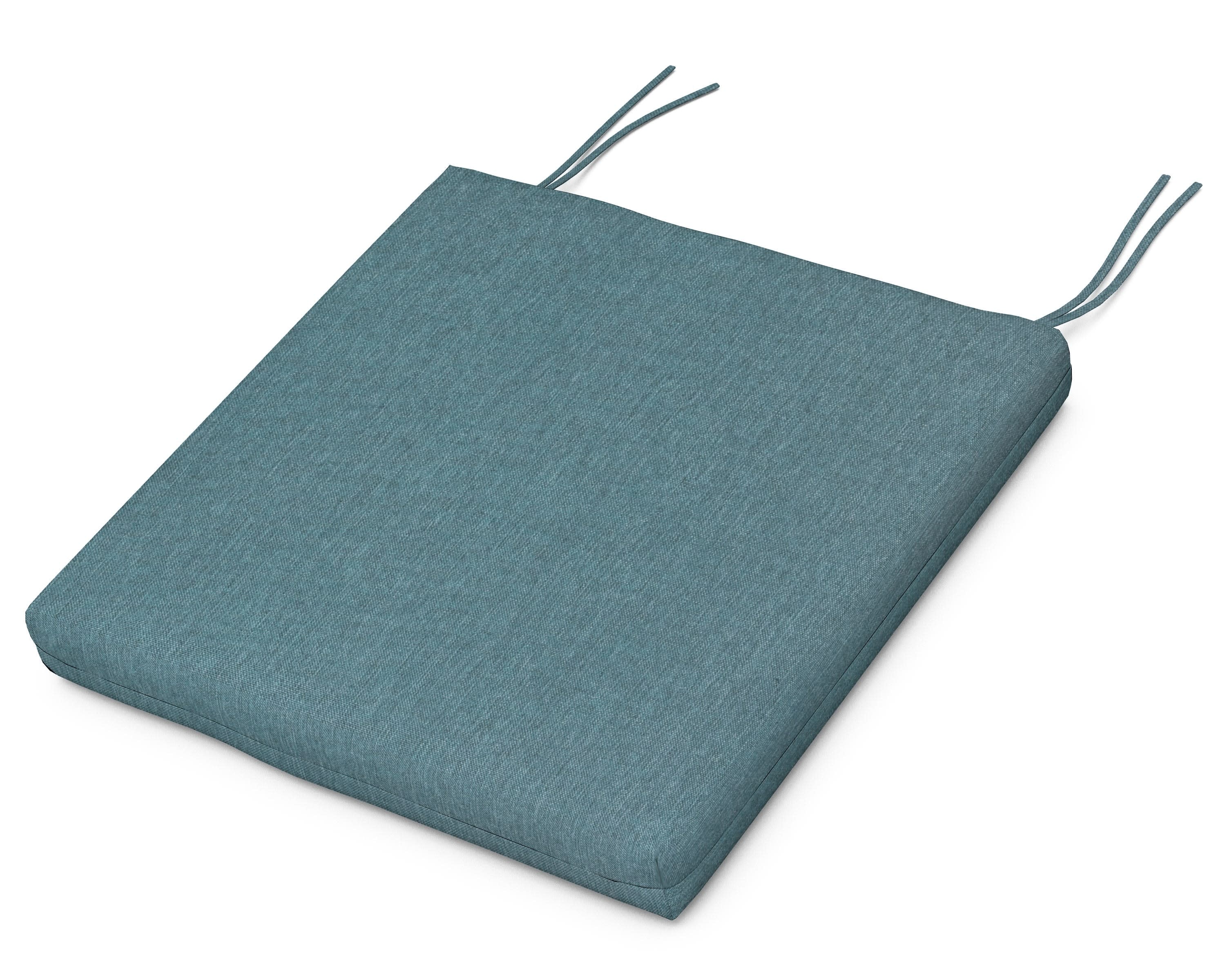 Acadia Dining Side Seat Pad in Ocean Teal