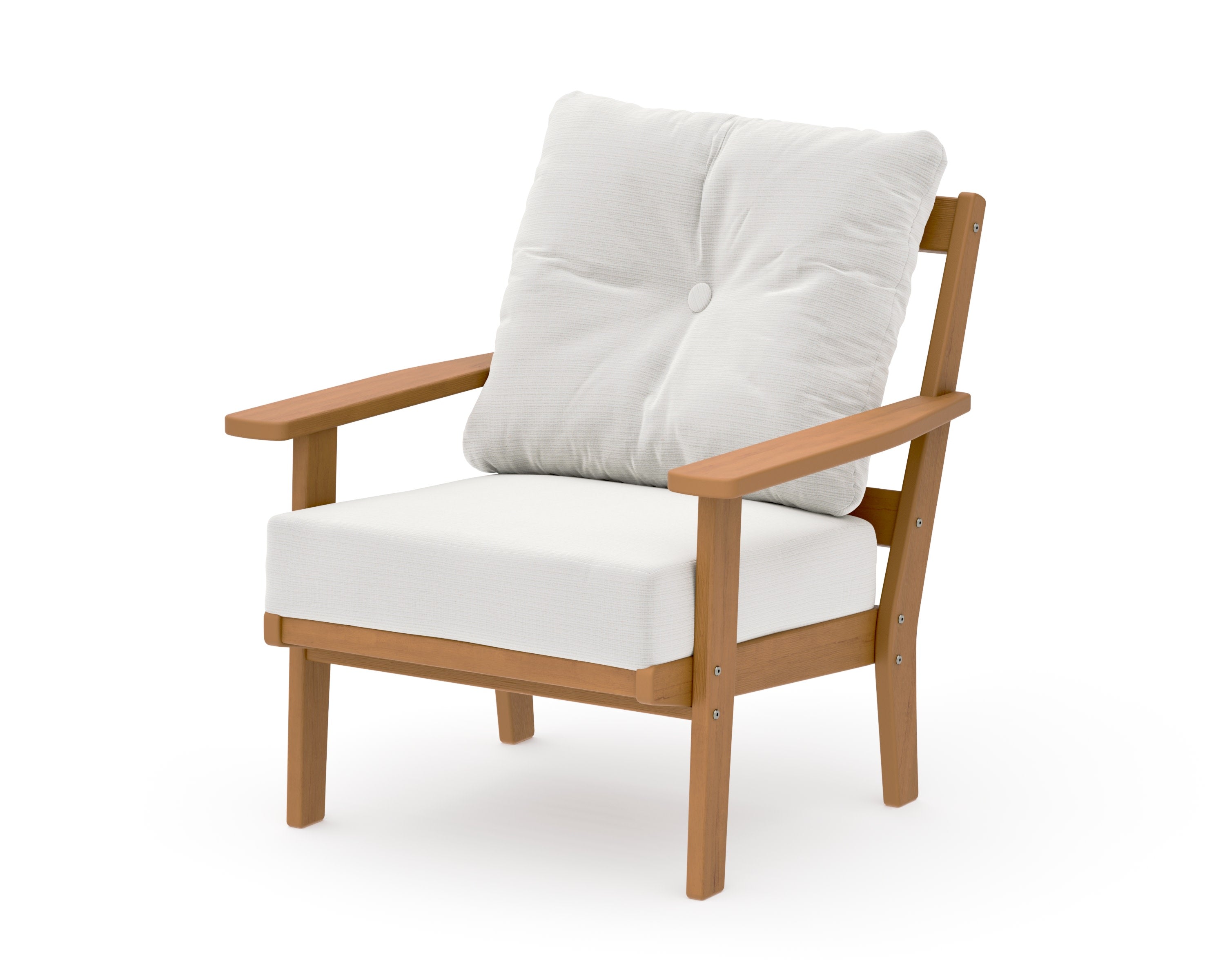 Oxford Deep Seating Chair in Natural / Natural Linen
