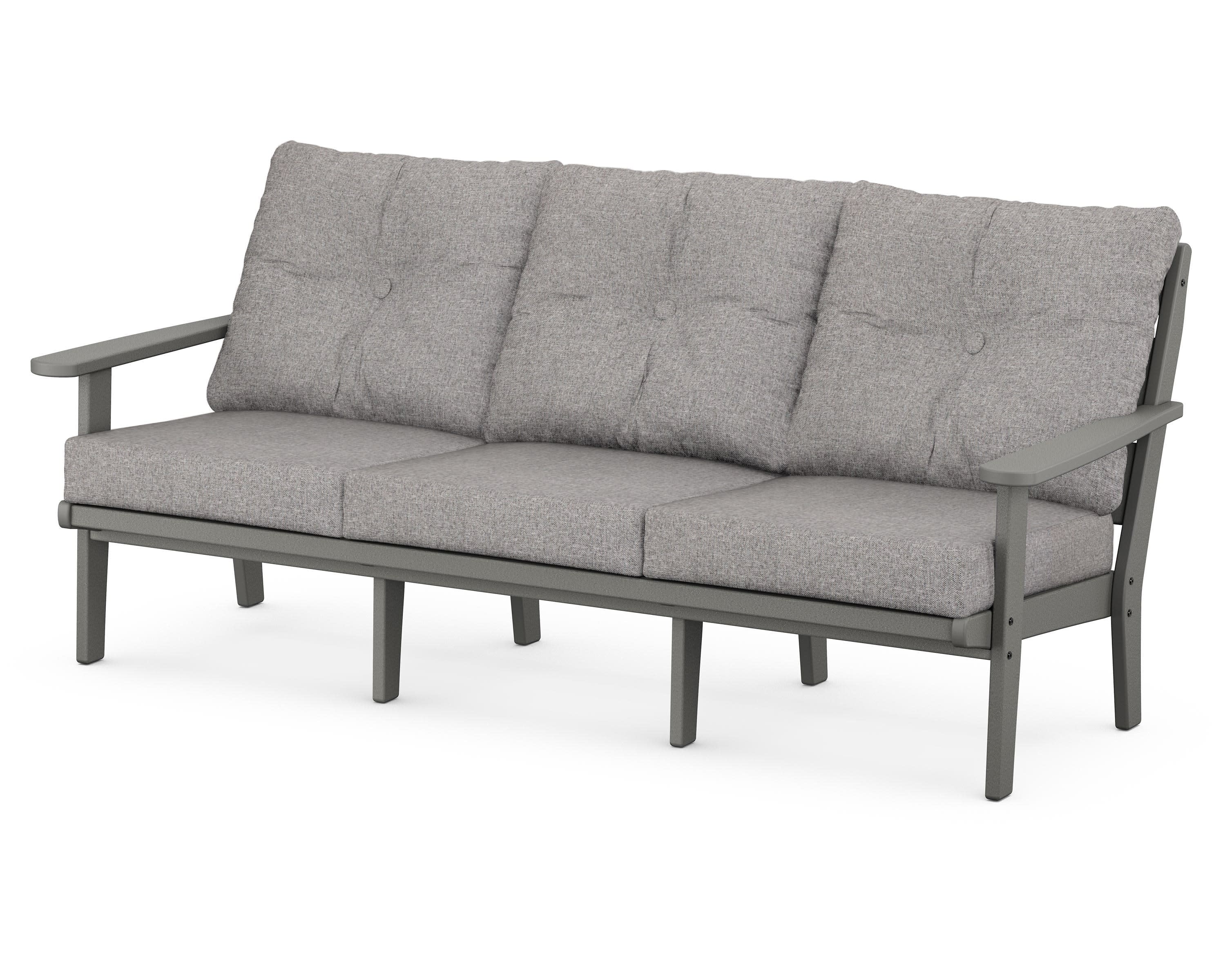 Lakeside Deep Seating Sofa in Slate Grey / Grey Mist