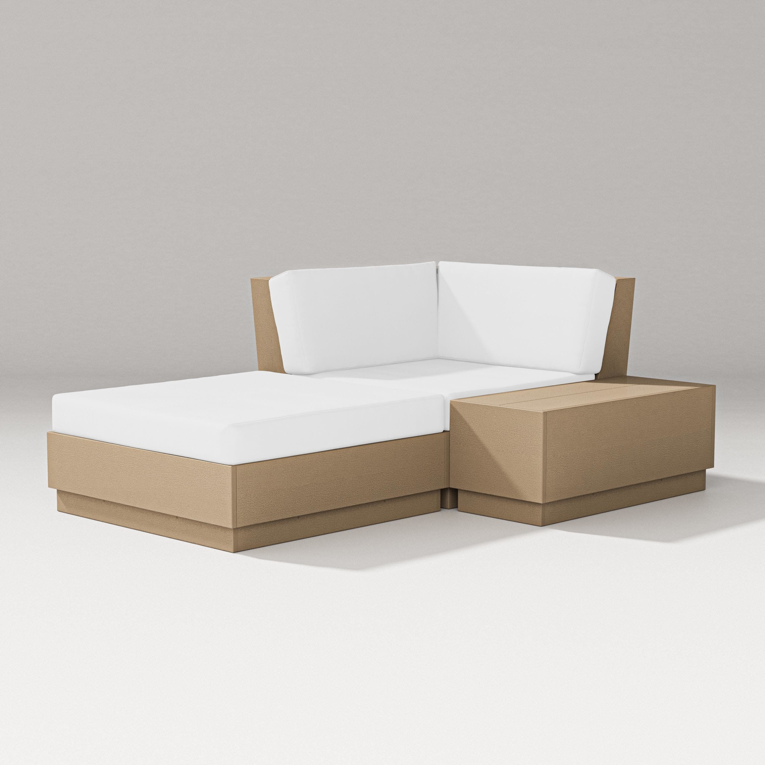 Elevate Corner Chaise in Vintage Sahara / Natural