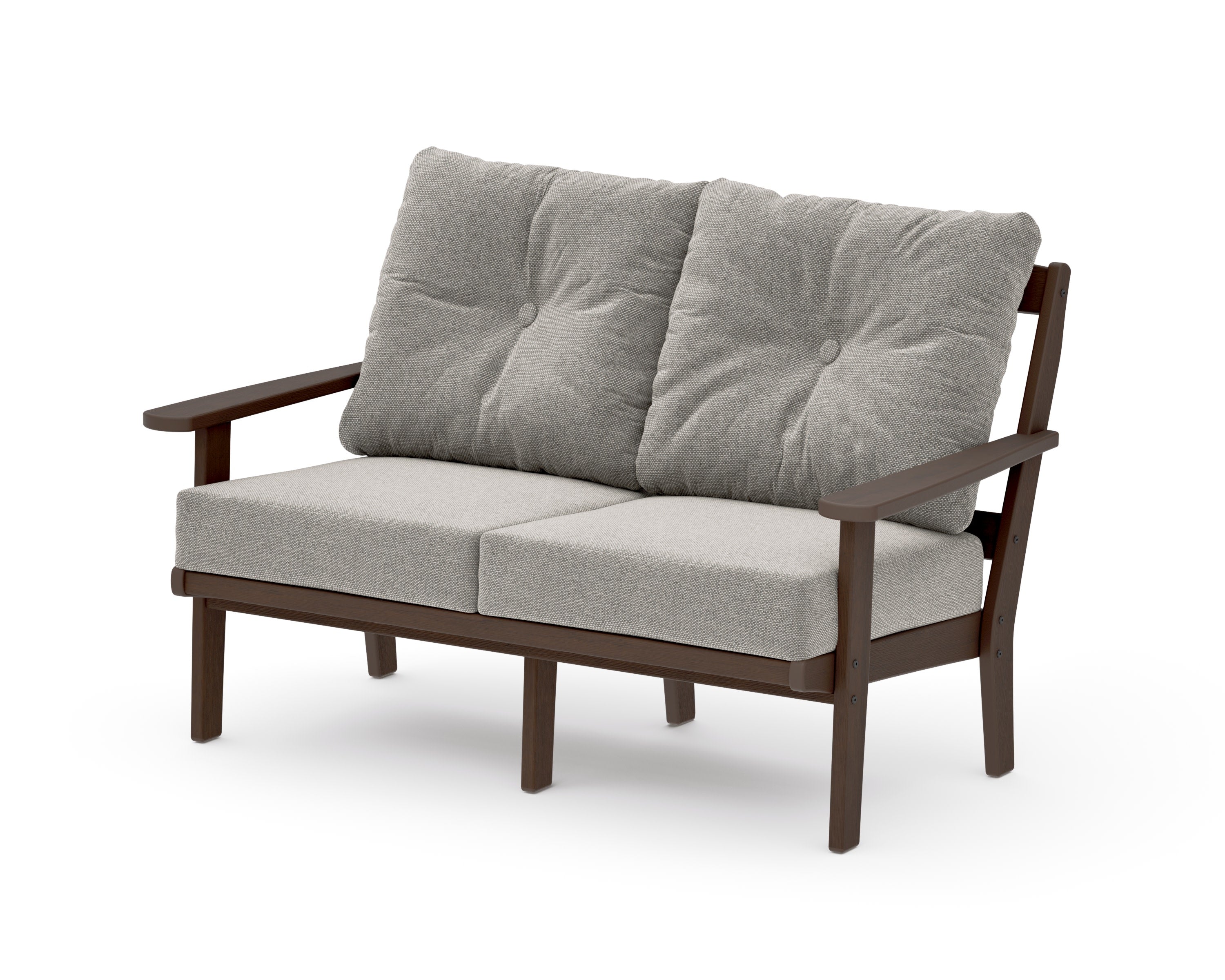 Mission Deep SeatingLoveseat in Kona / Weathered Tweed