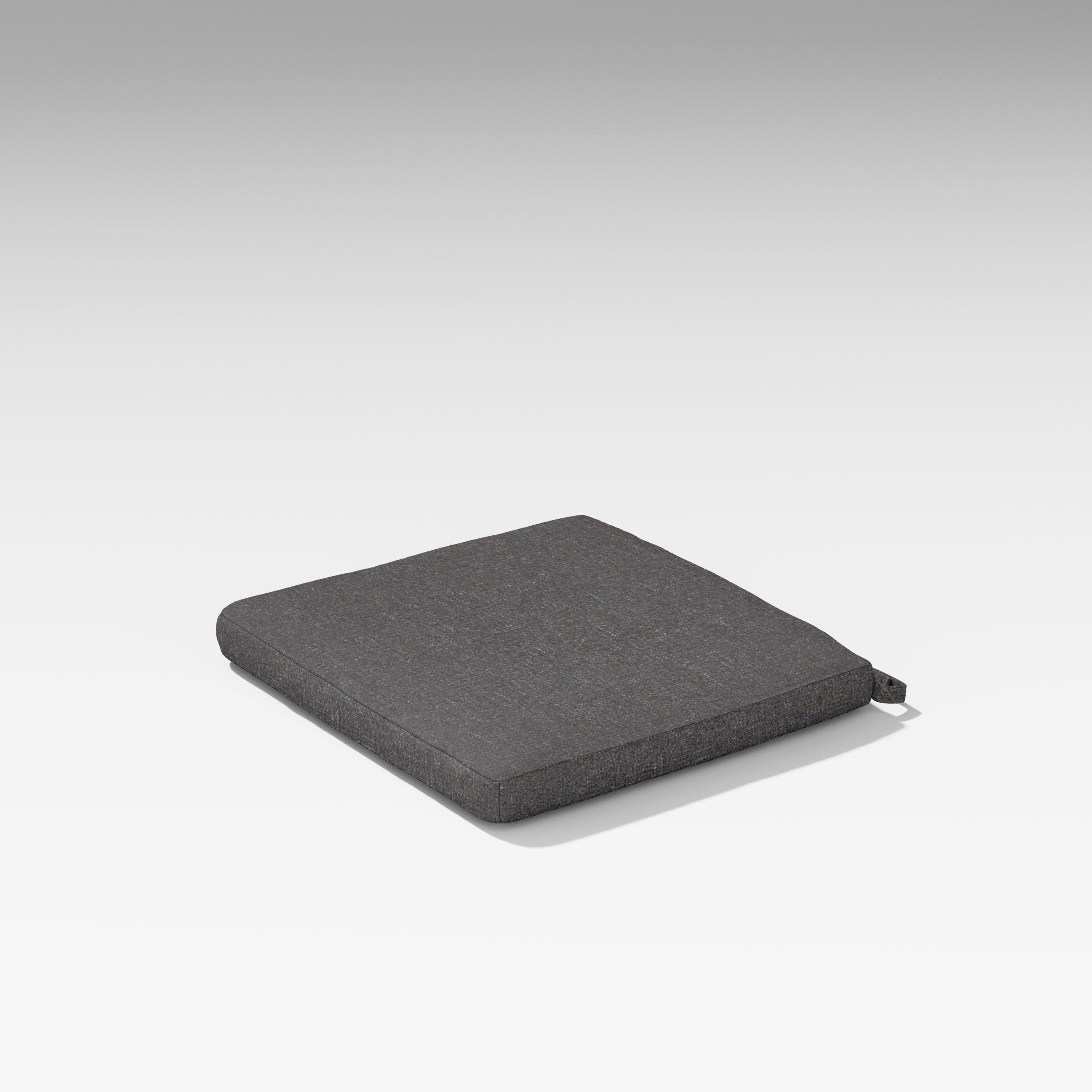 Elevate Dining Chair Quick-Dry Seat Pad in Ash Charcoal