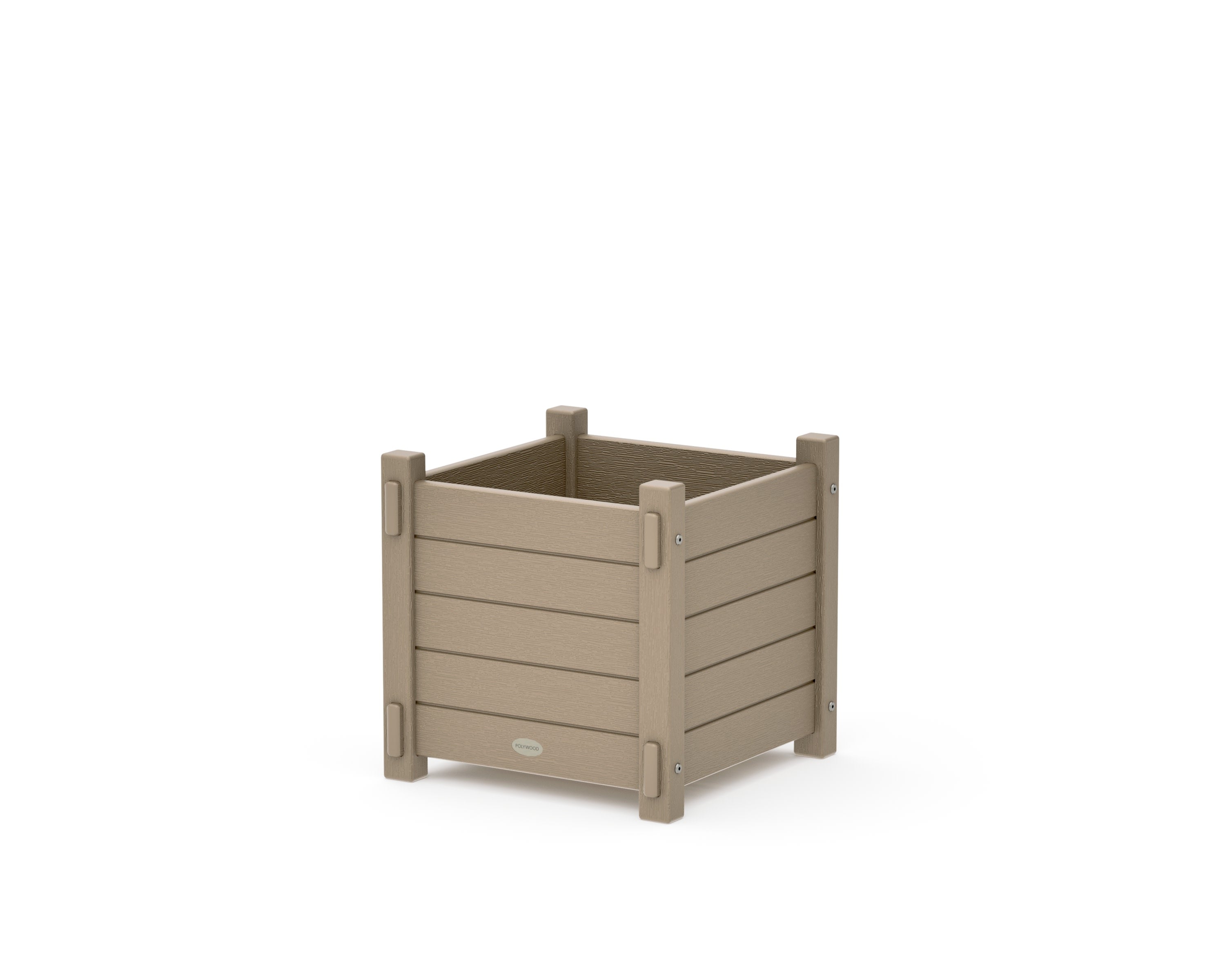 Nautical Square Planter Box in Vintage Sahara