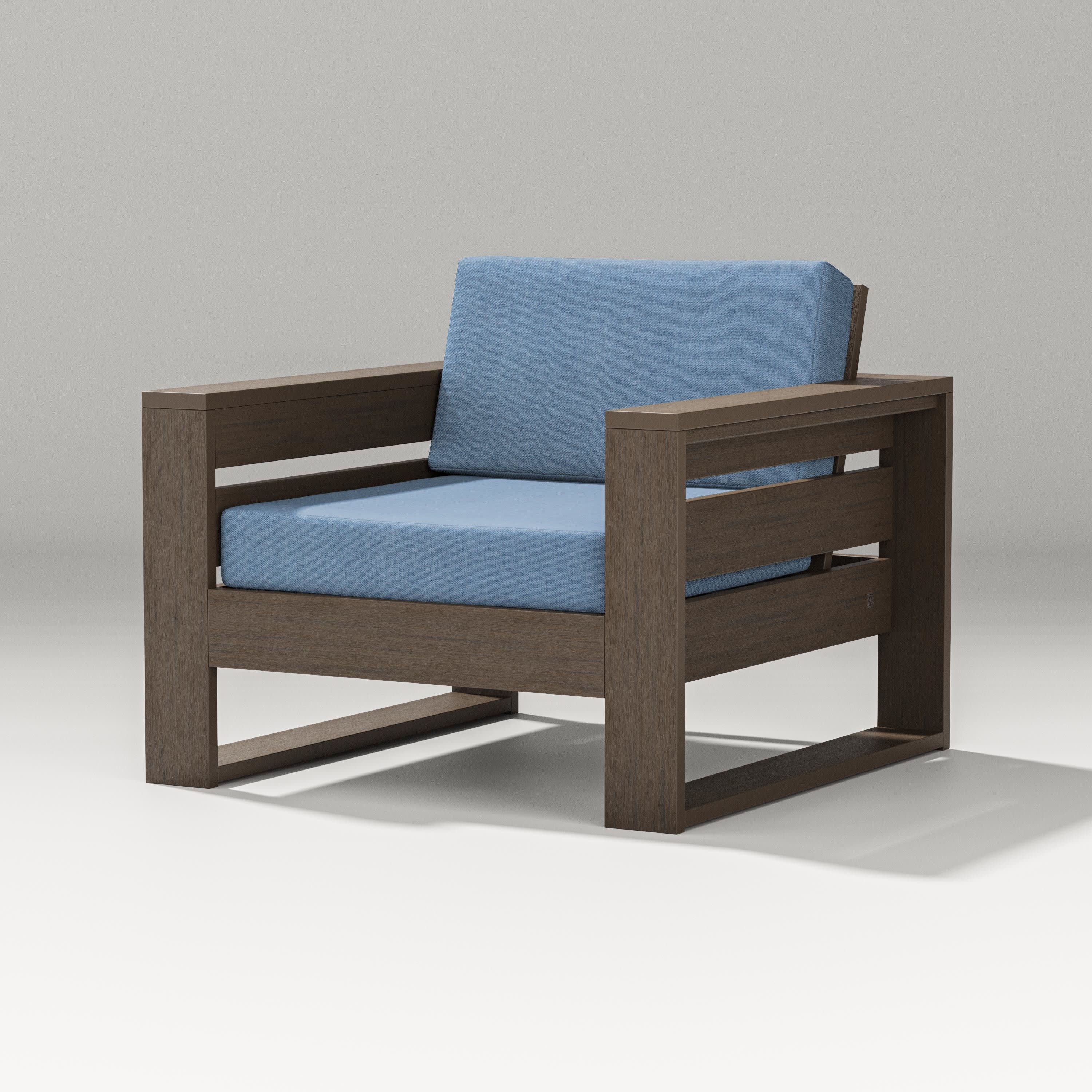 Latitude Lounge Chair in Kona / Sky Blue