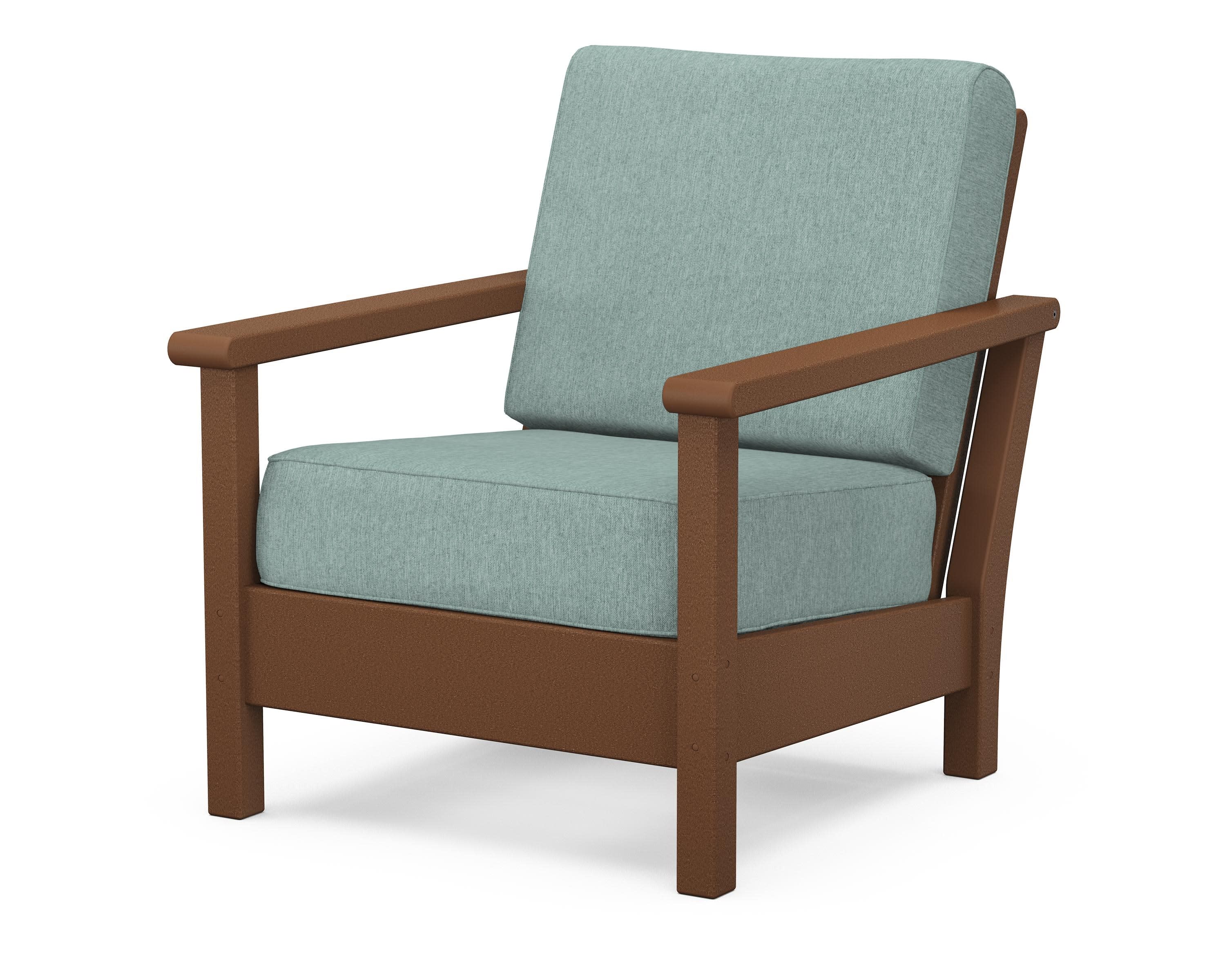 Harbour Deep Seating Chair in Teak / Glacier Spa