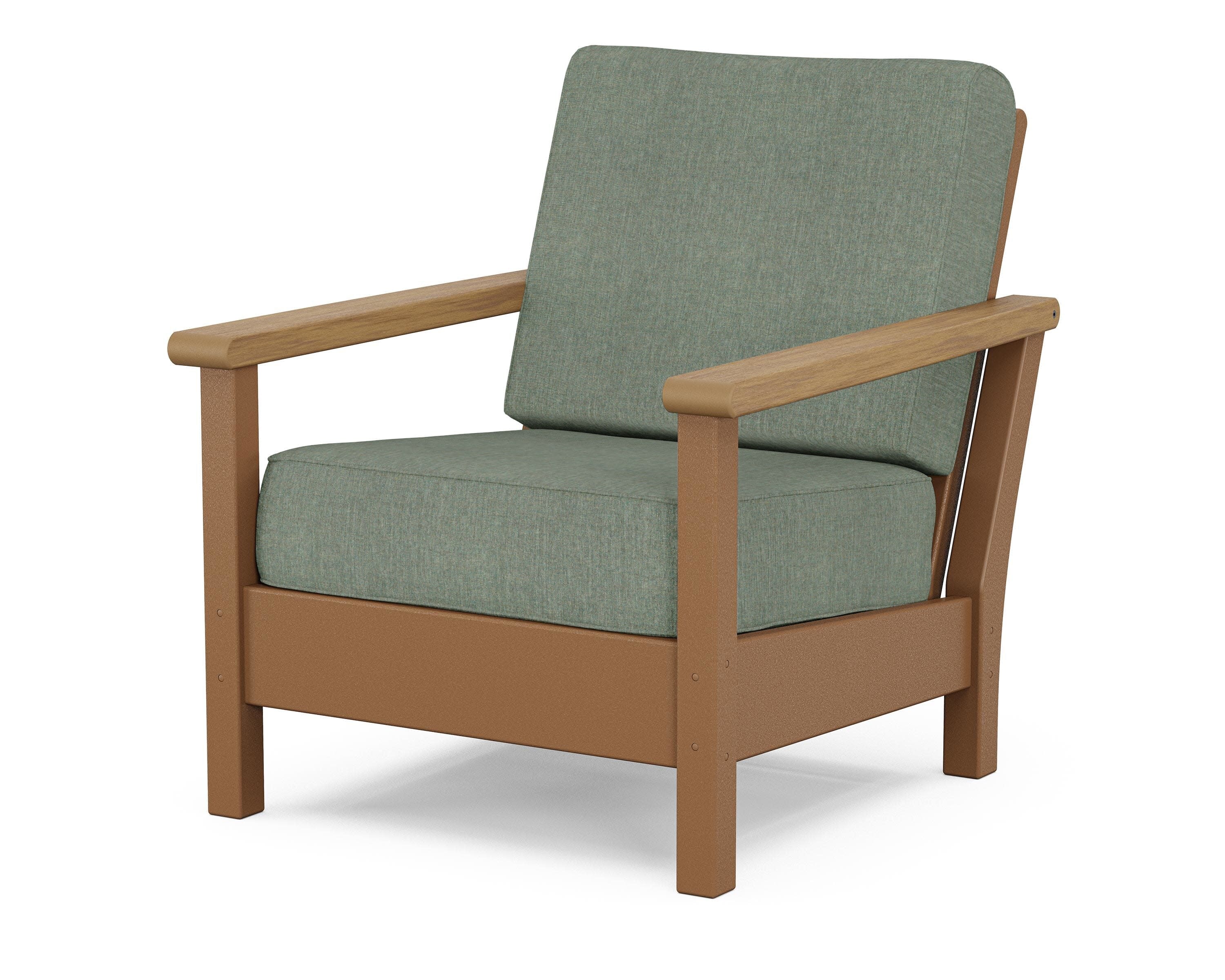 Harbour Deep Seating Chair in Teak / Natural / Cast Sage
