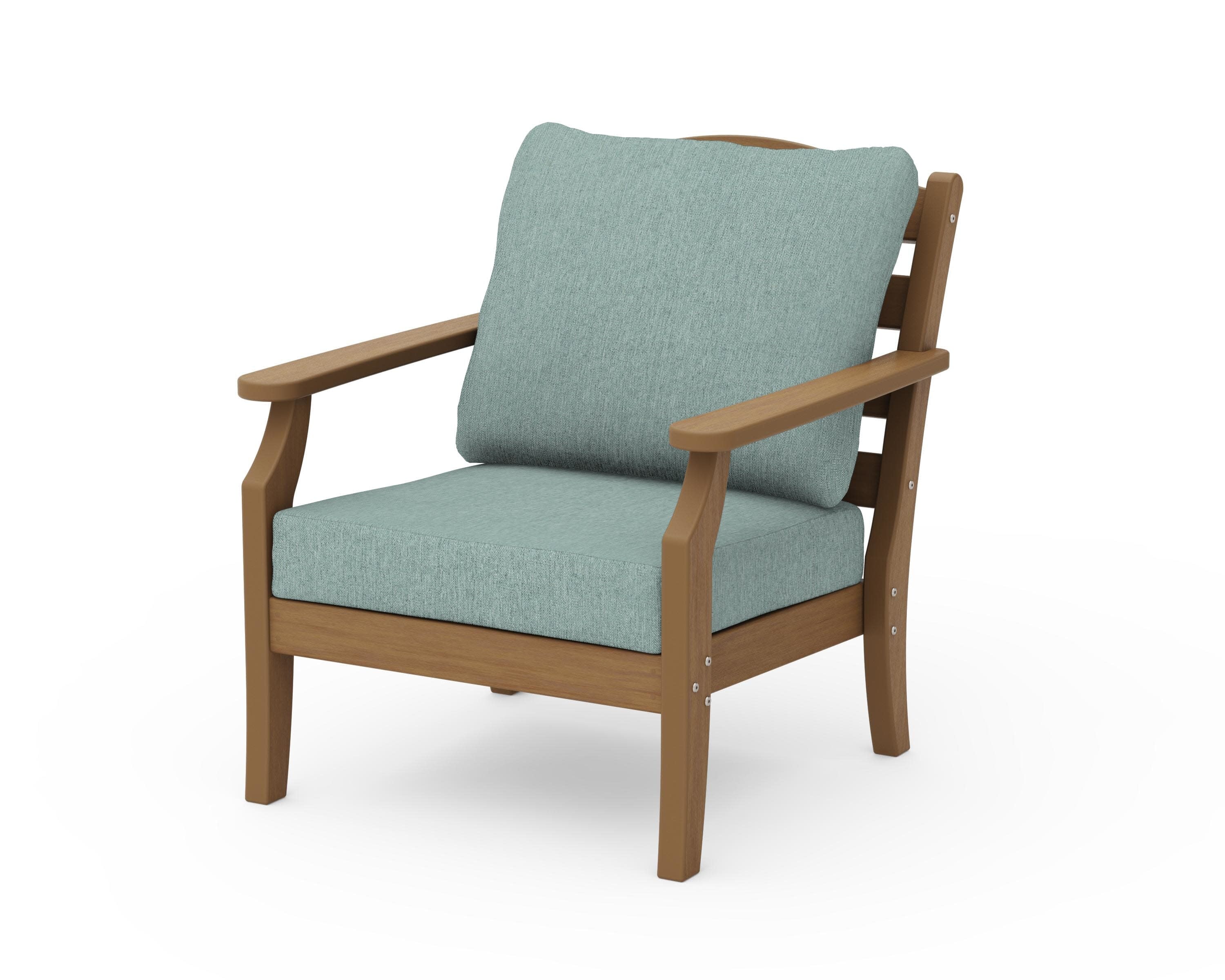 Savannah Deep Seating Chair in Natural / Glacier Spa