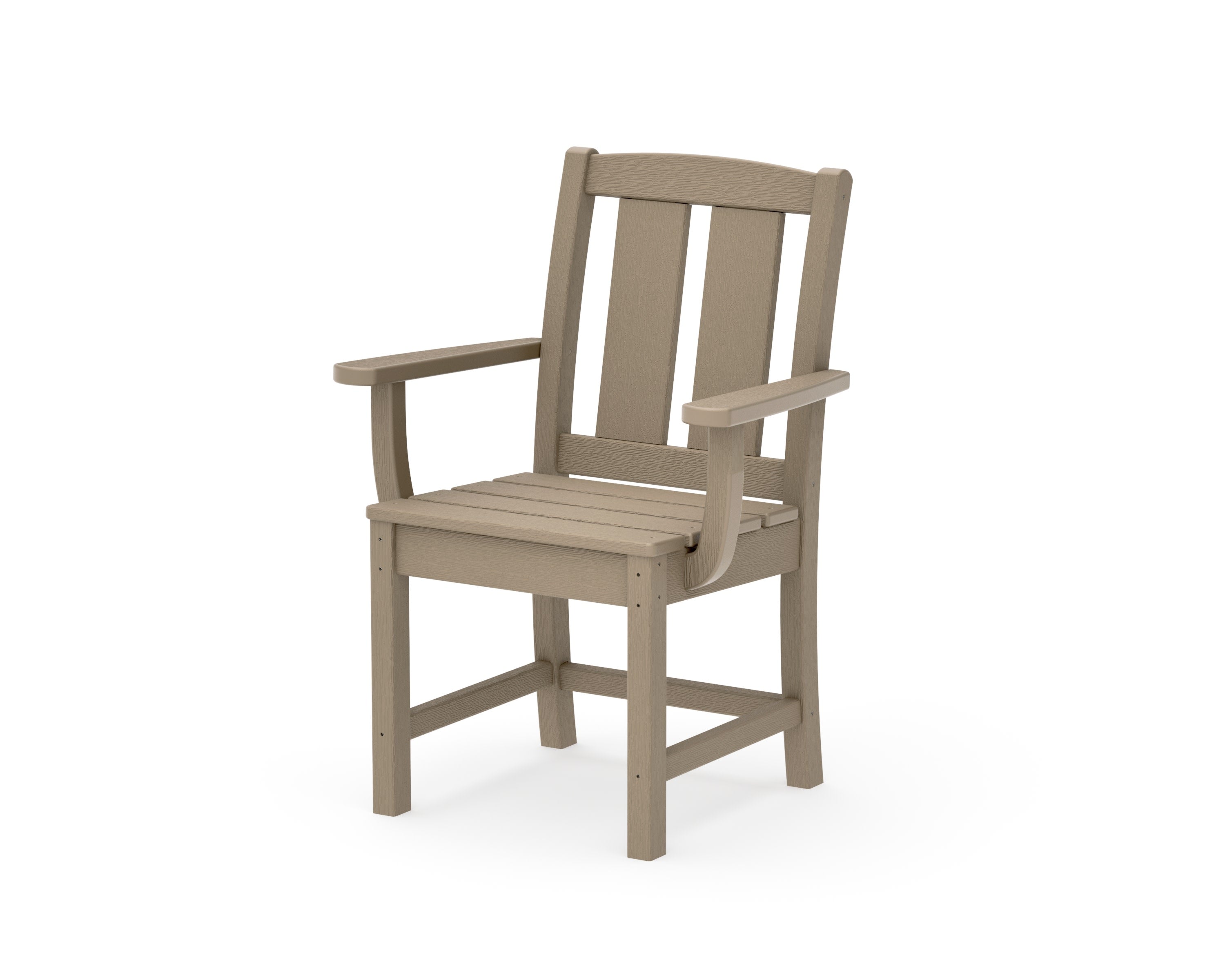 Mission Dining Arm Chair in Vintage Sahara