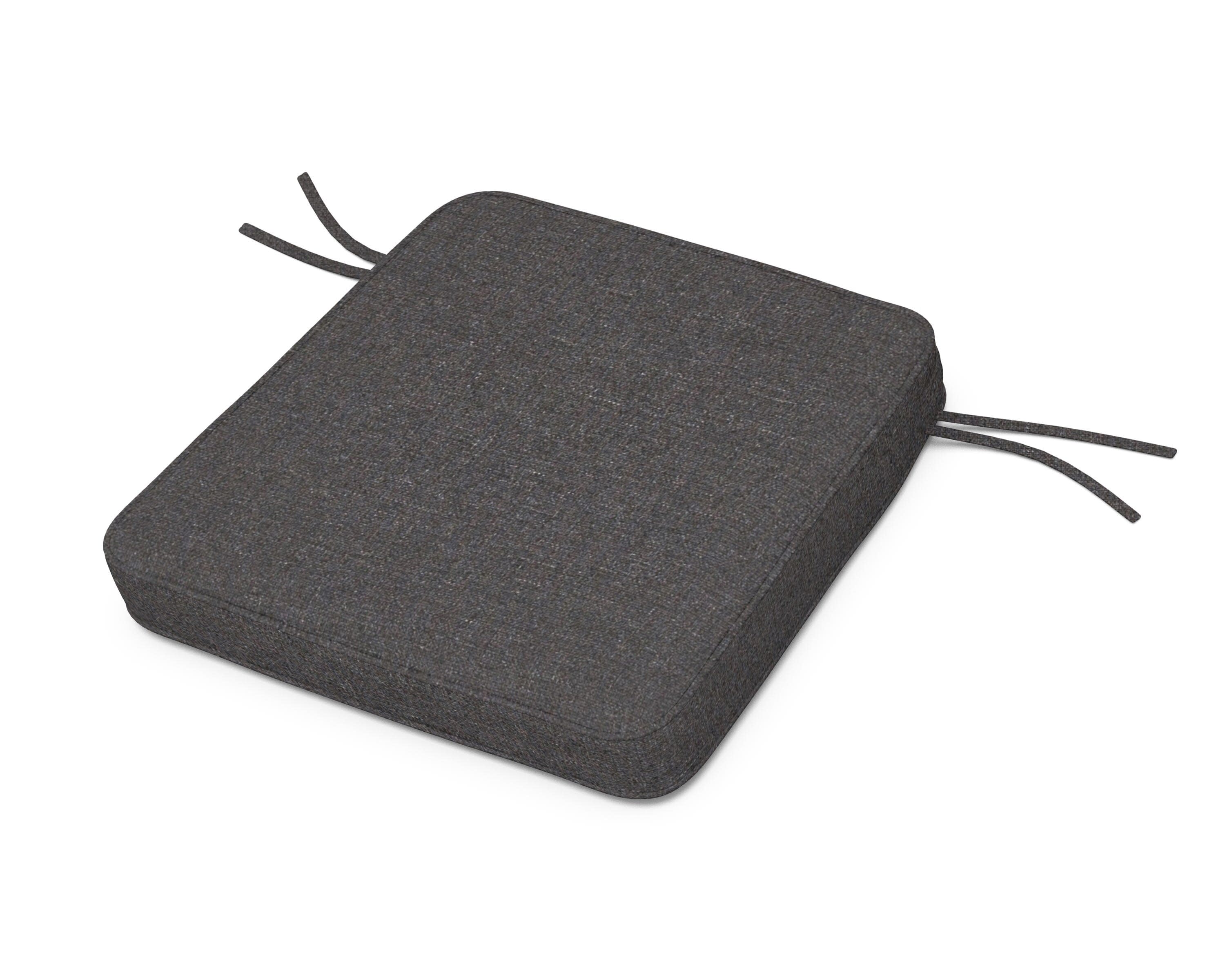 Acadia Dining Arm Seat Cushion in Ash Charcoal