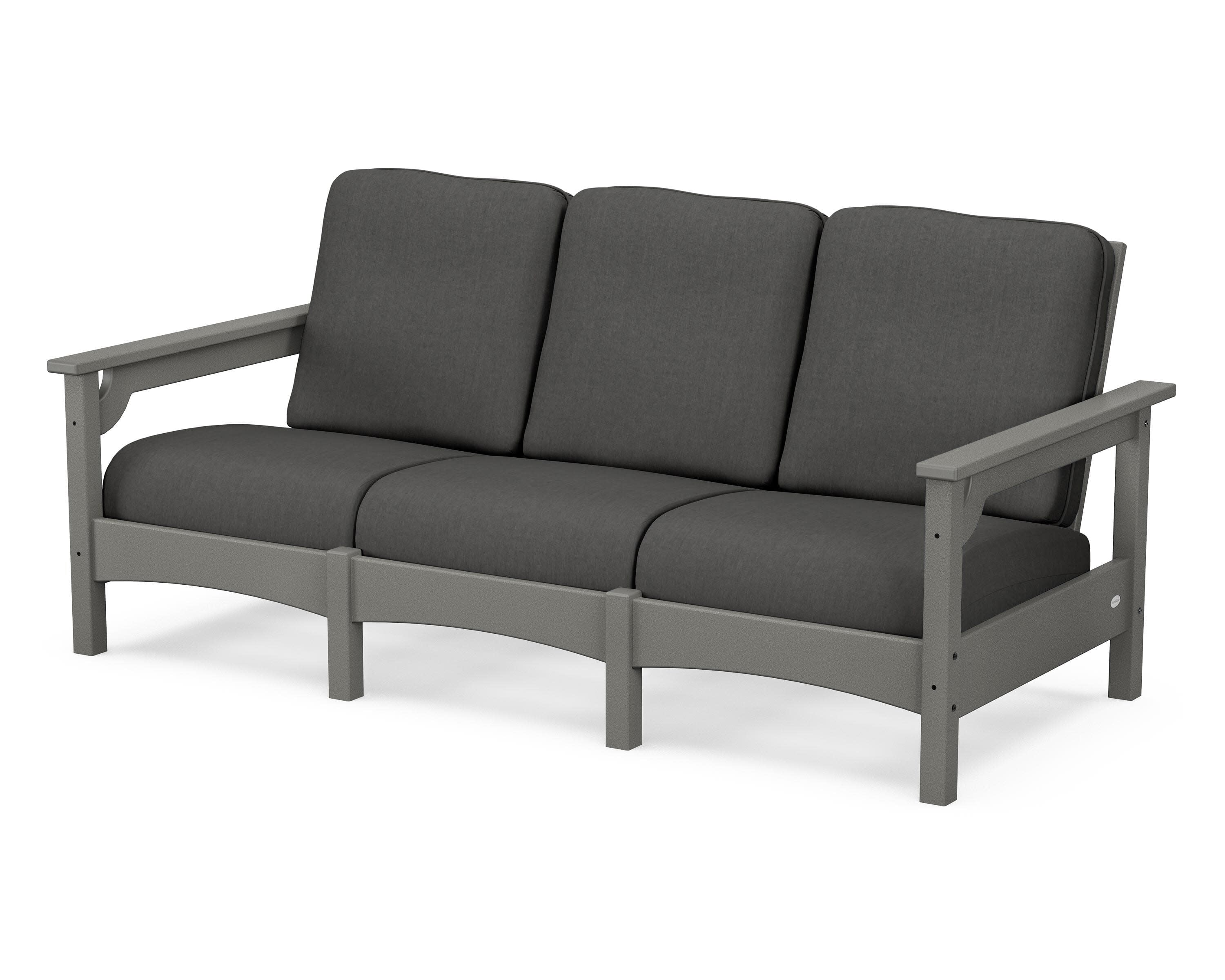 Club Sofa in Slate Grey / Spectrum Carbon