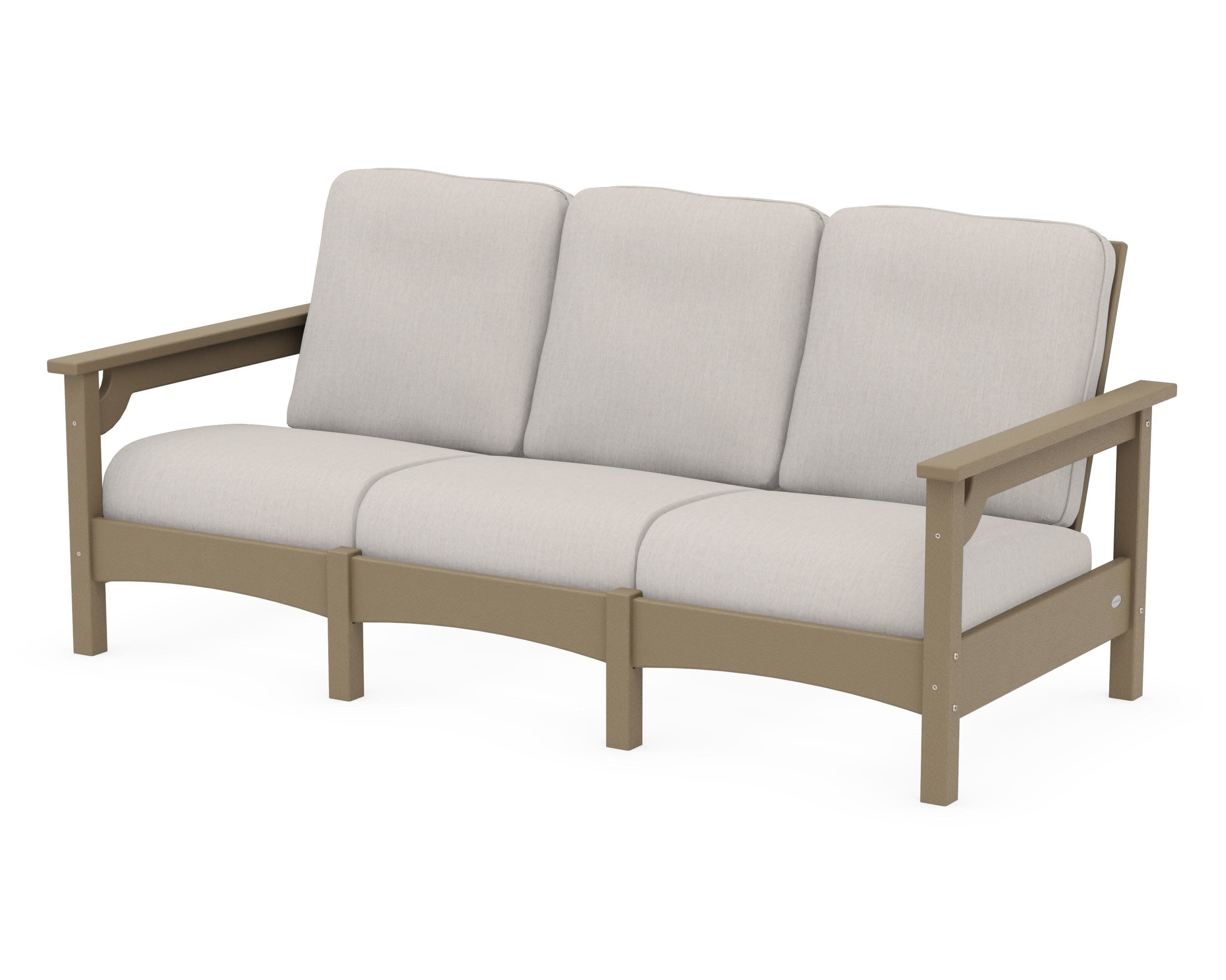 Club Sofa in Vintage Sahara / Cast Ash