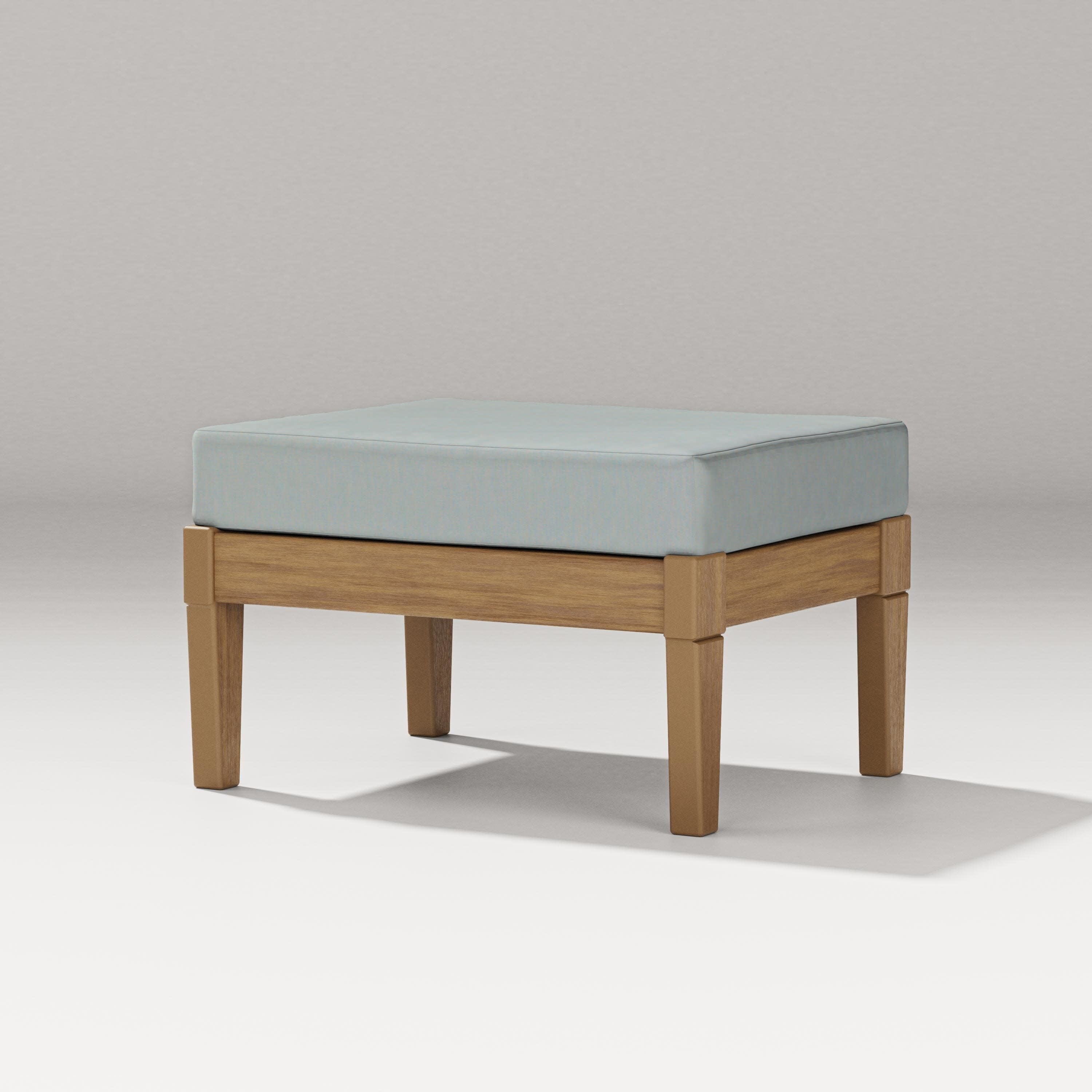 Estate Lounge Ottoman in Natural / Spa