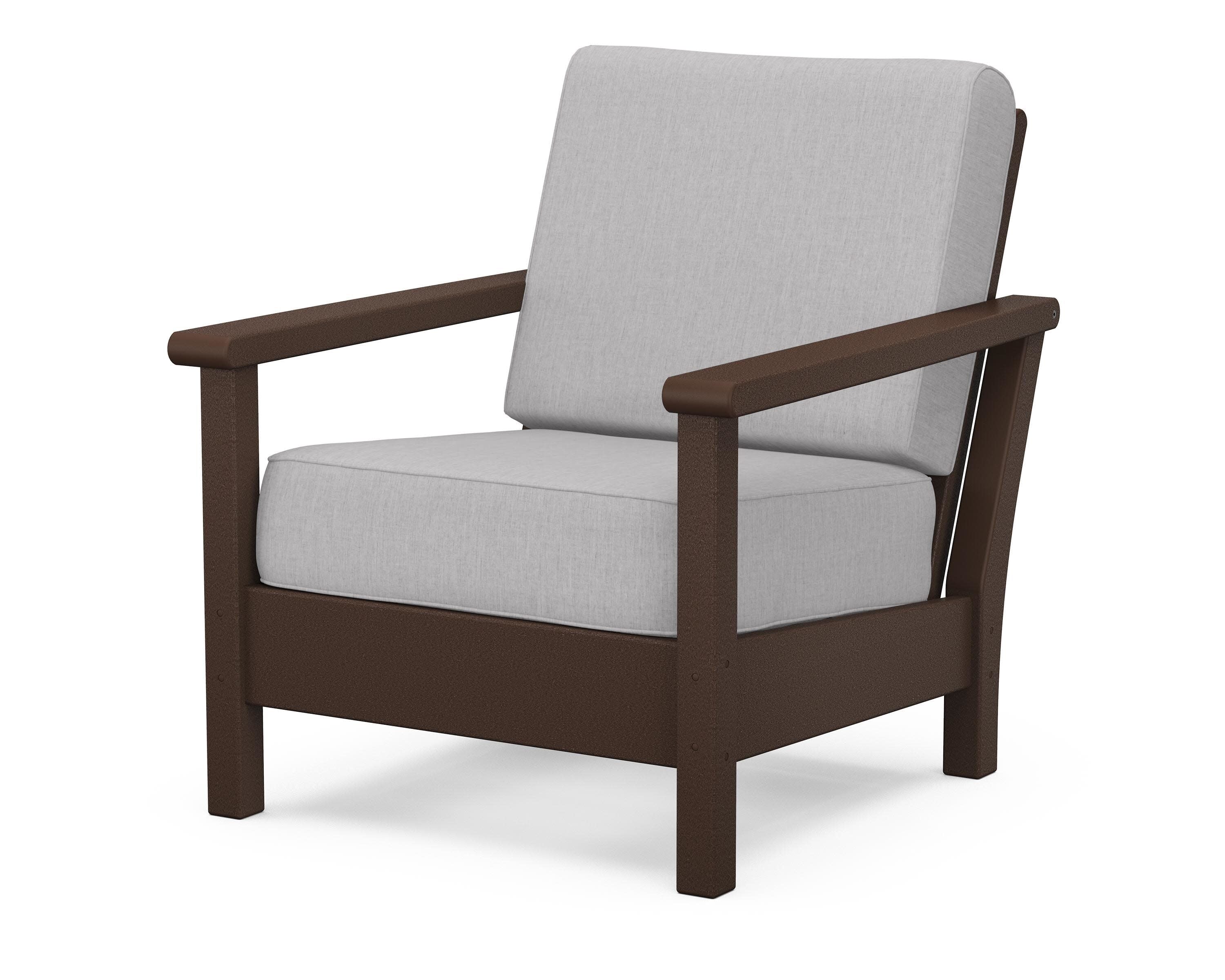 Harbour Deep Seating Chair in Mahogany / Granite