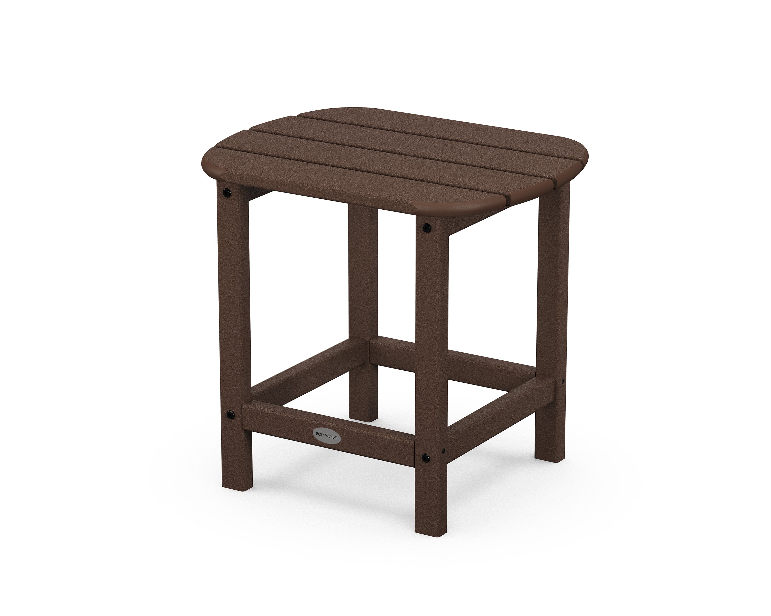 South Beach 18" Side Table in Mahogany