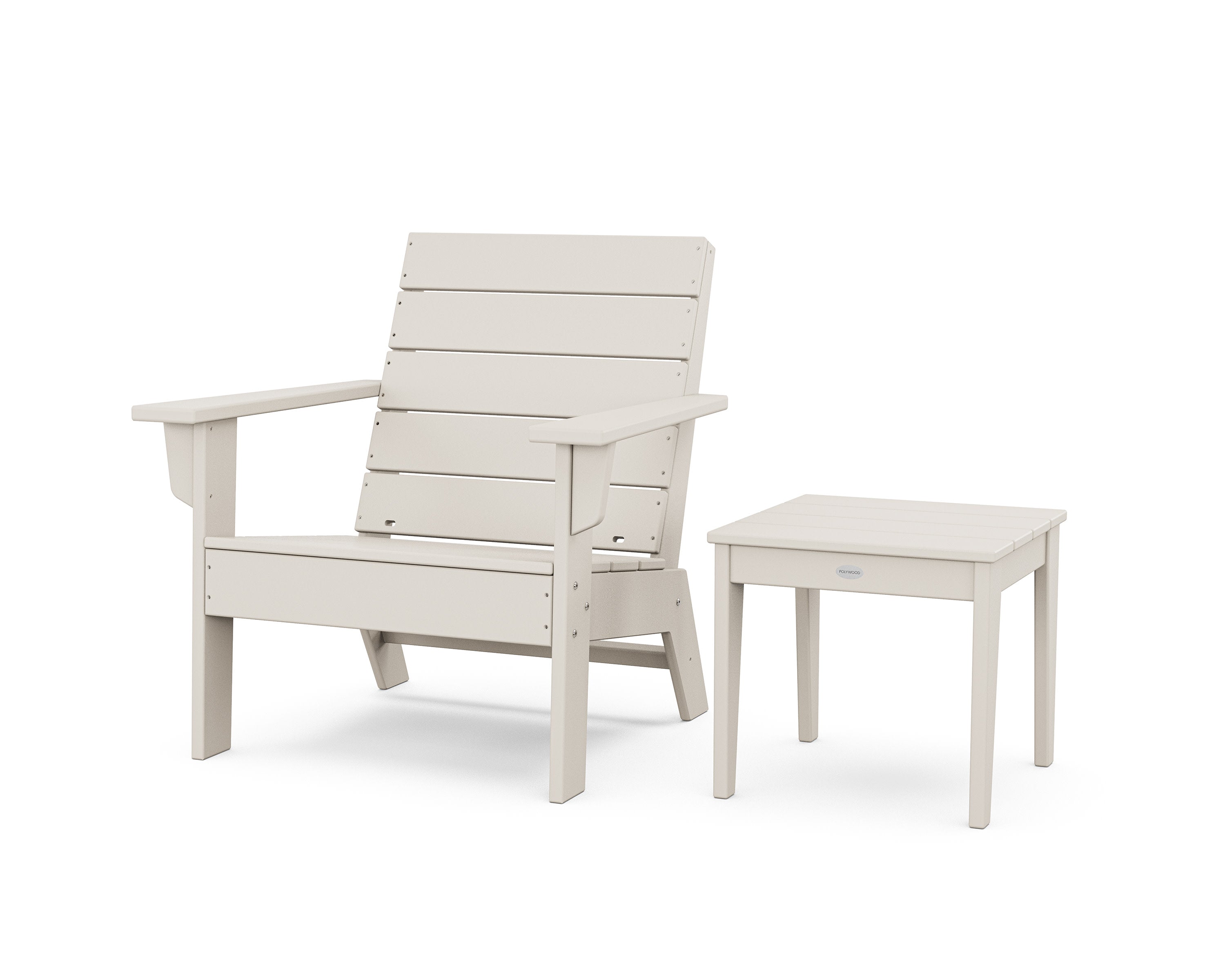 Eastport Lounge Chair 2-Piece Set in Sand