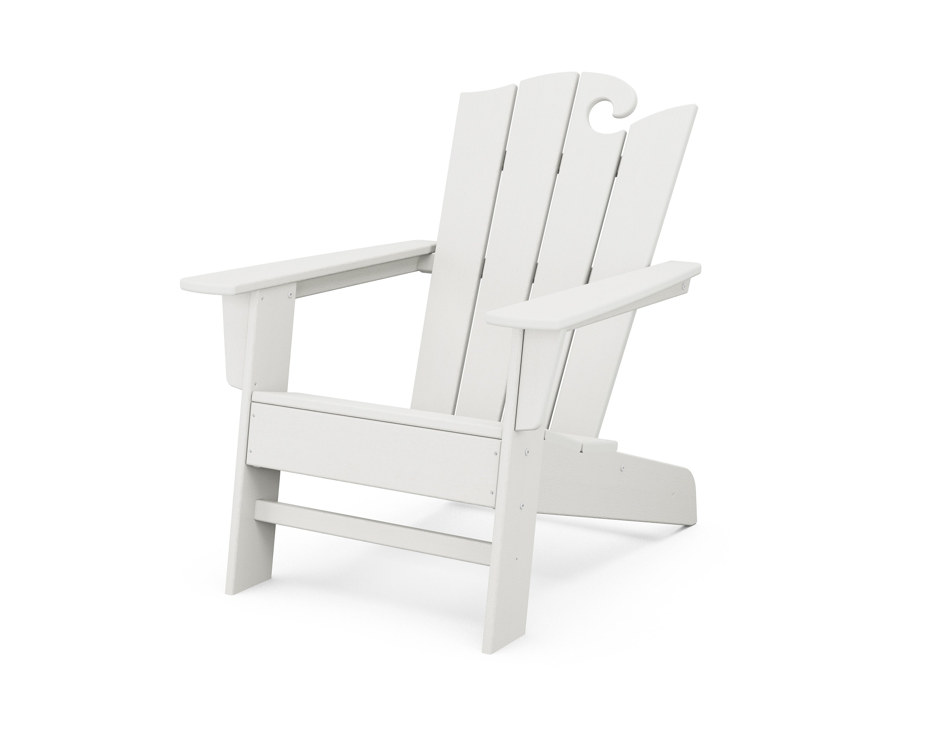 The Ocean Chair in Vintage White