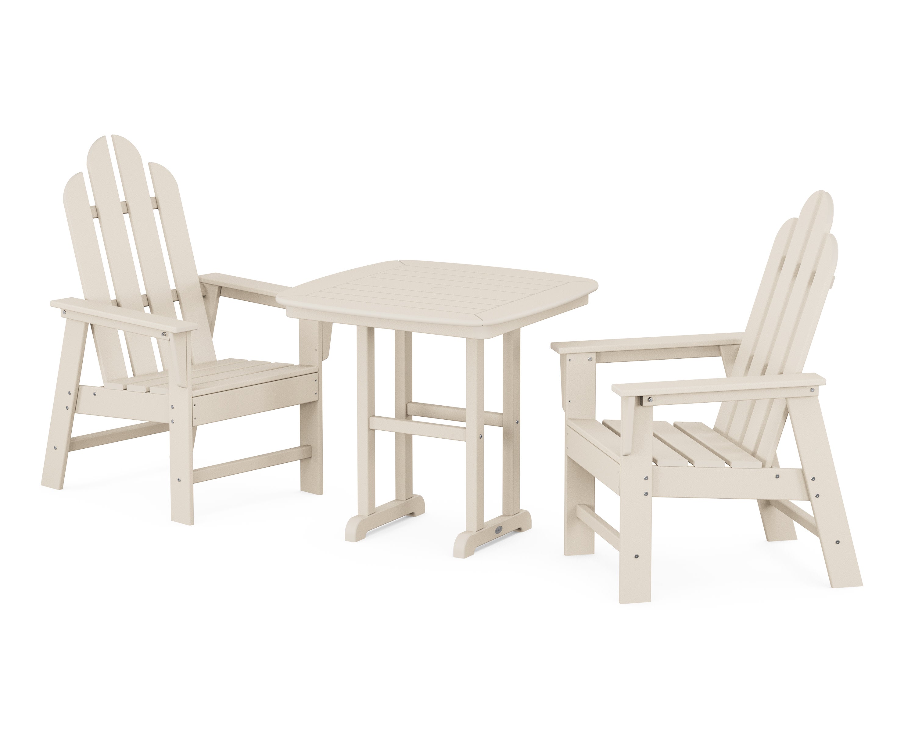 Long Island 3-Piece Dining Set in Sand