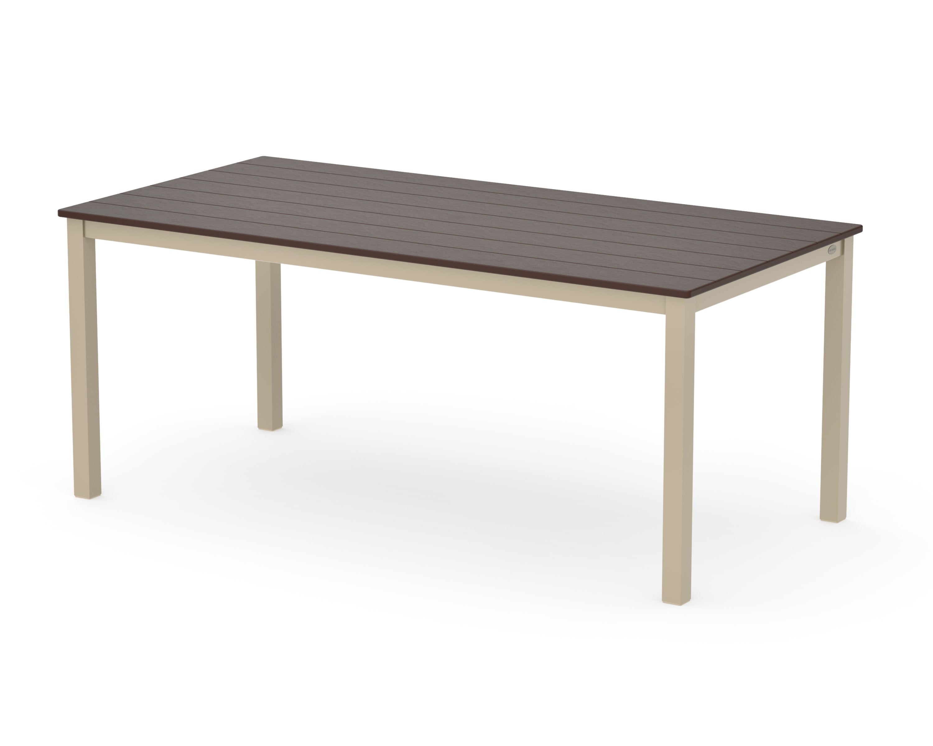 Main Street 36" x 72" Dining Table in Sand / Mahogany