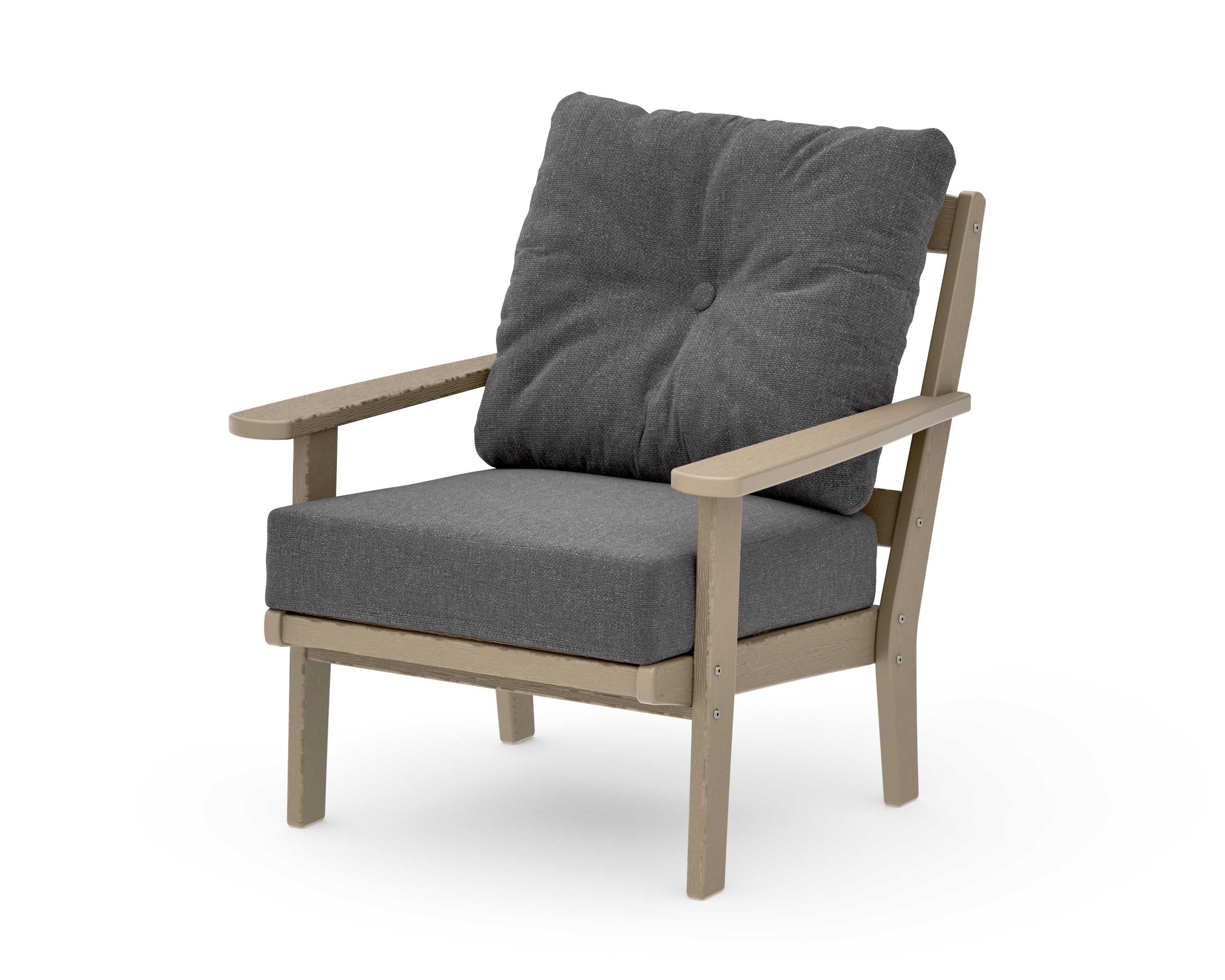 Mission Deep Seating Chair in Vintage Sahara / Ash Charcoal