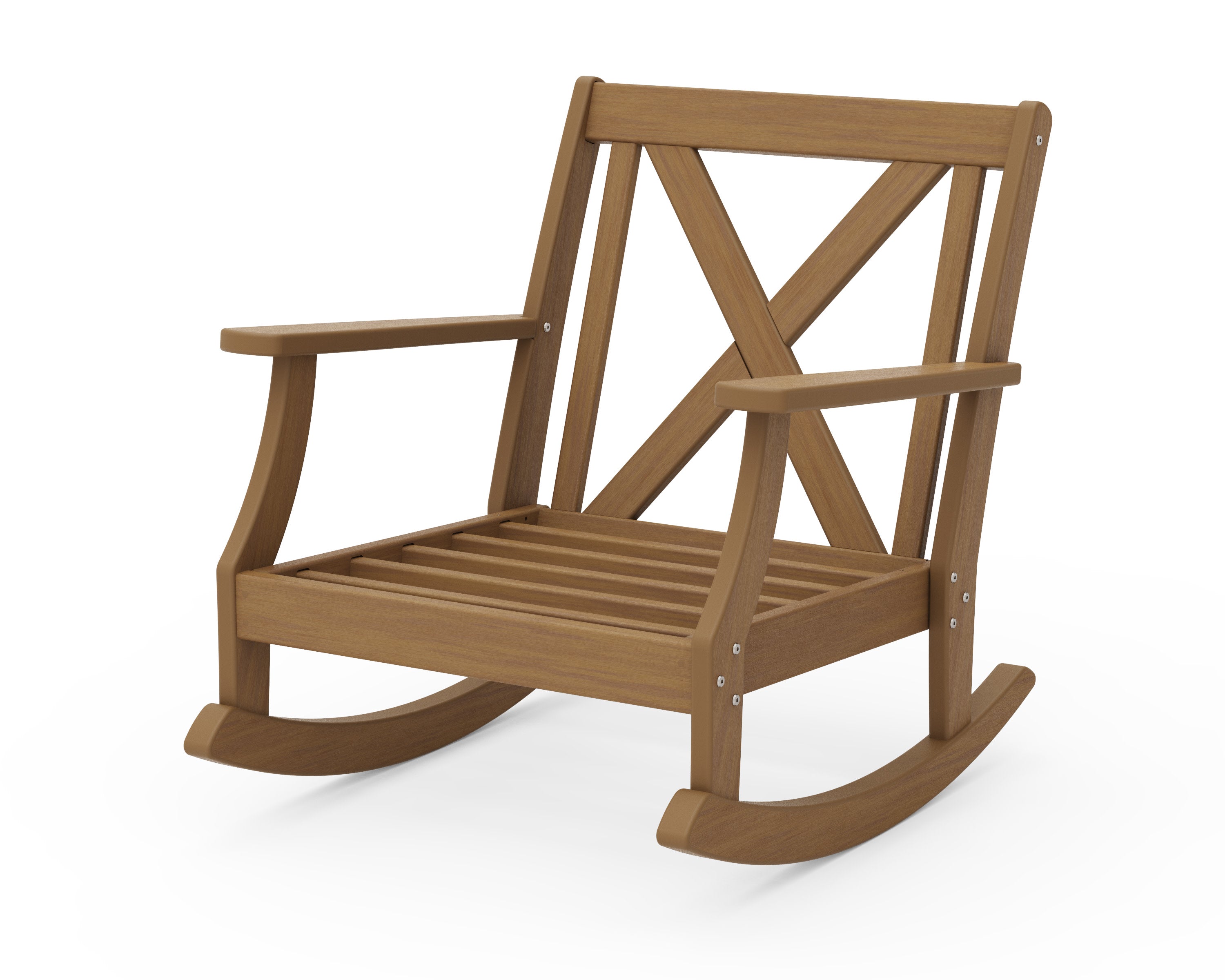 Braxton Deep Seating Rocking Chair Frame in Natural
