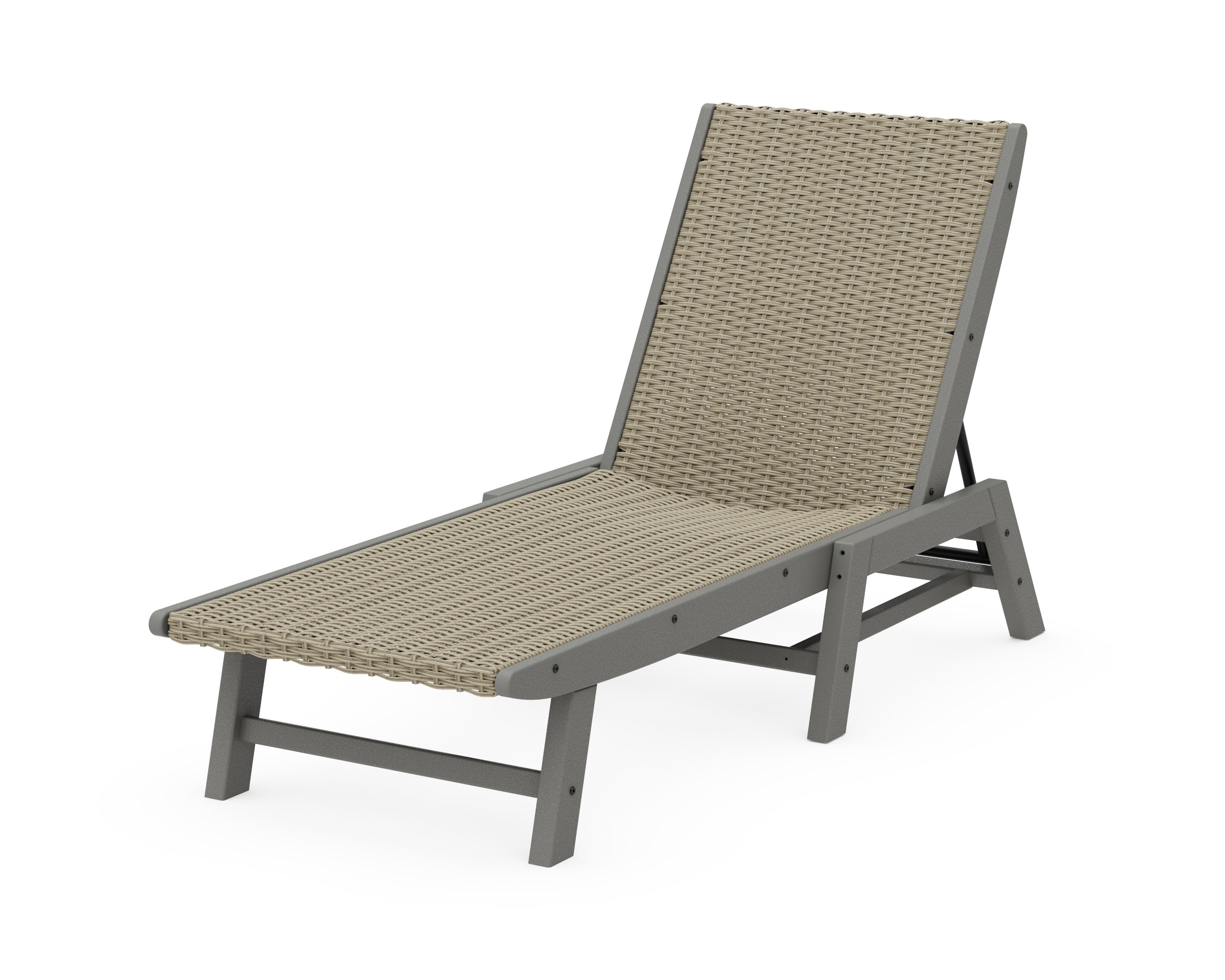 Coastal Woven Chaise