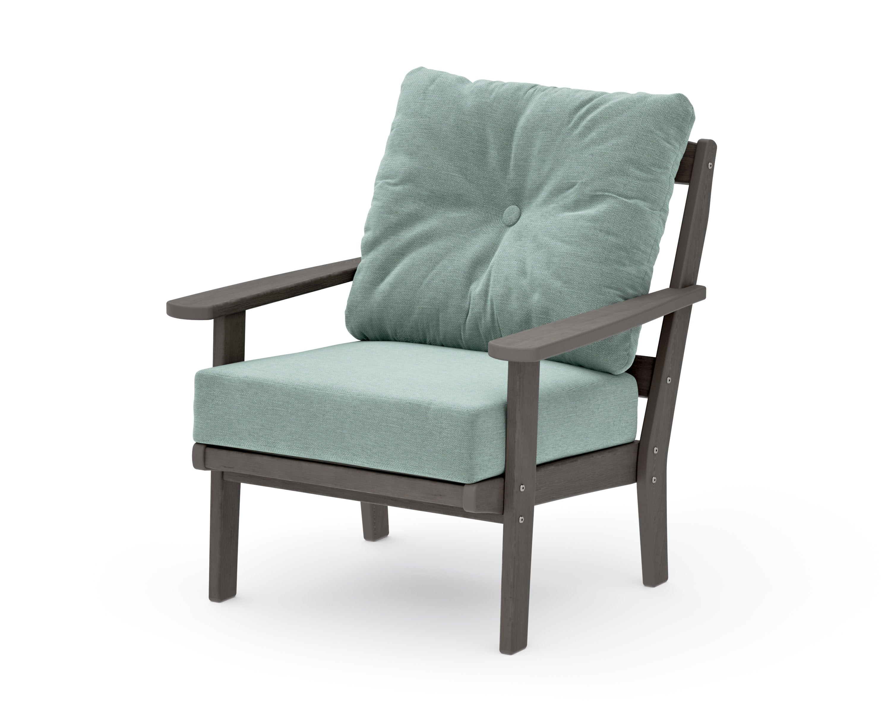 Mission Deep Seating Chair in Driftwood / Glacier Spa