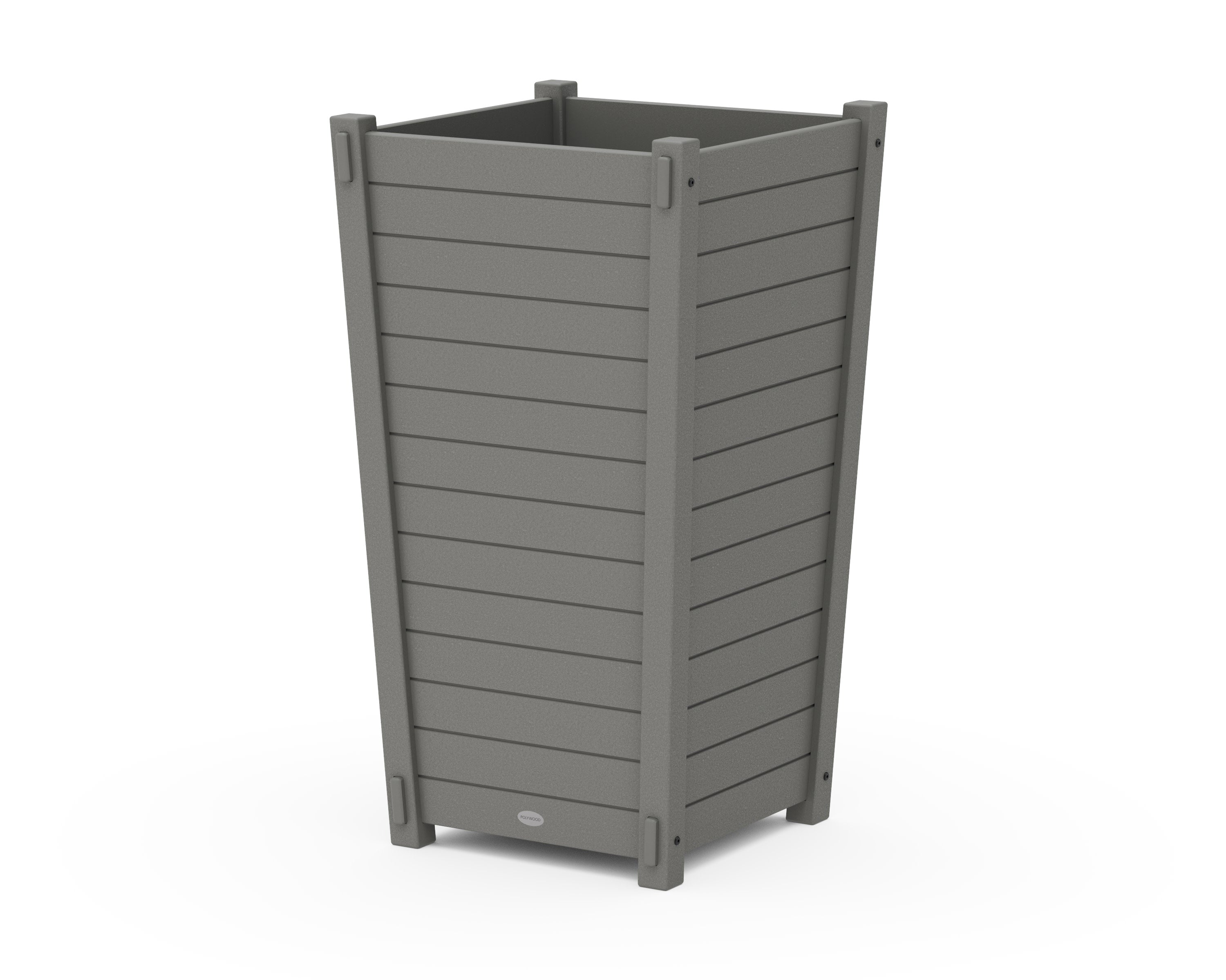 Nautical Large Tapered Square Tall Planter Box