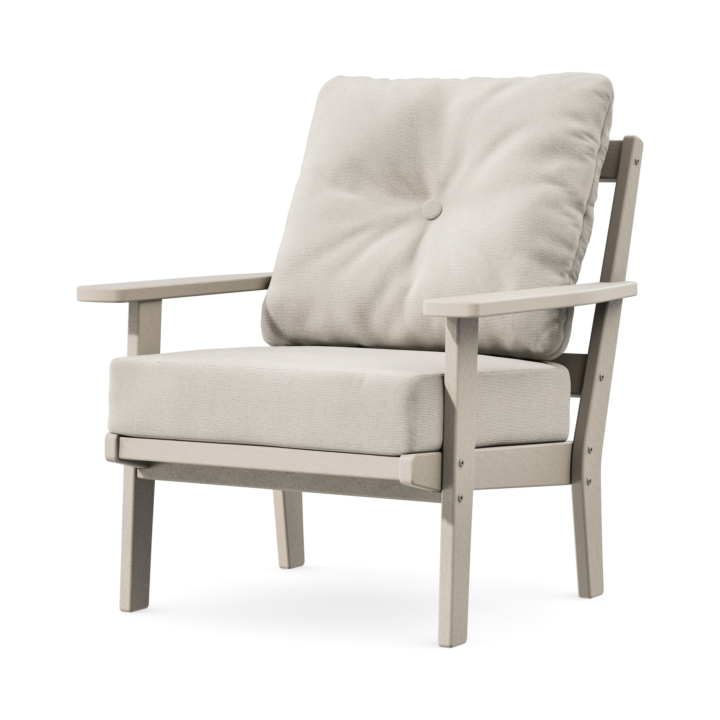 Prairie Deep Seating Chair in Sand / Dune Burlap