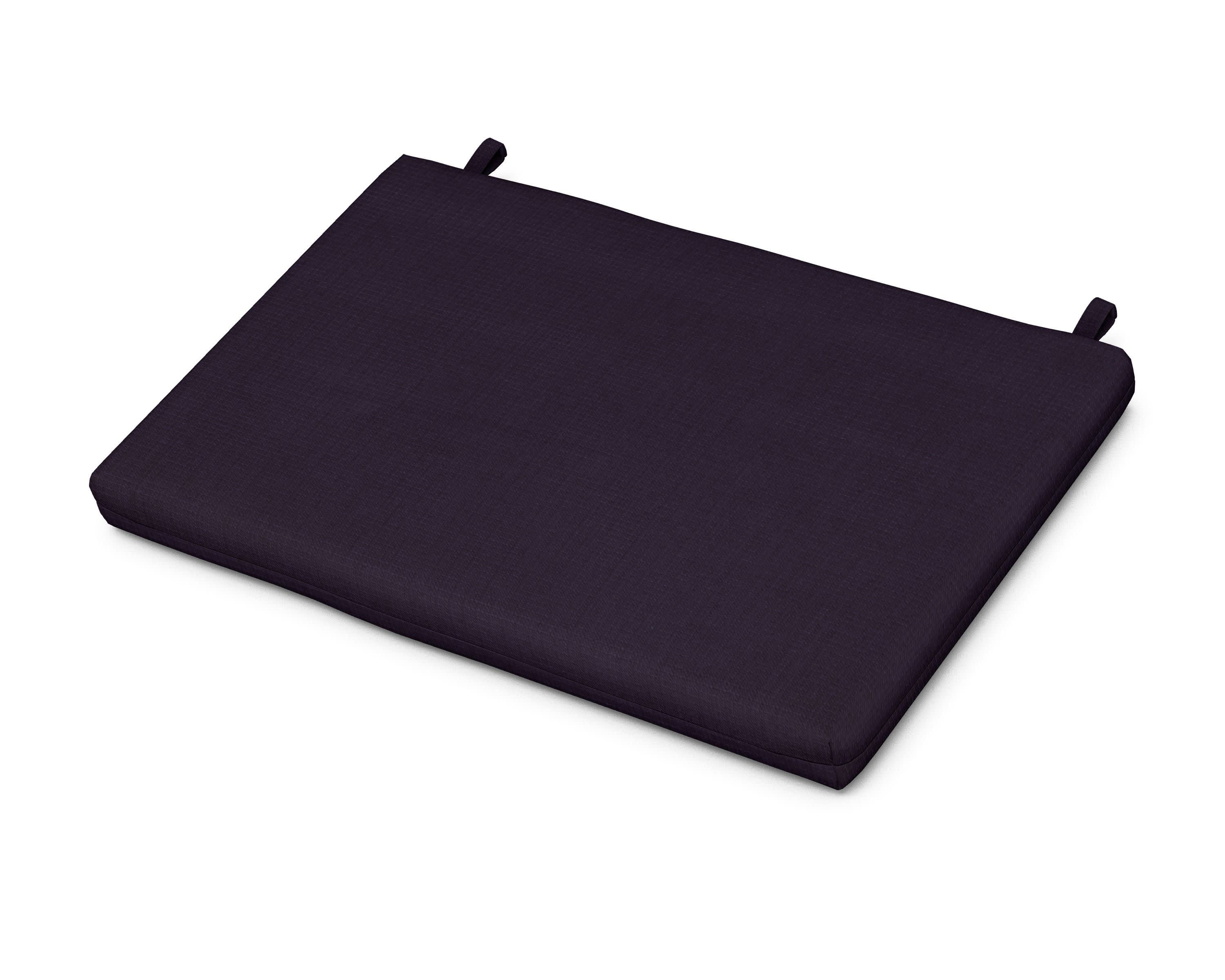 Eastport Lounge Chair Cushion in Navy Linen
