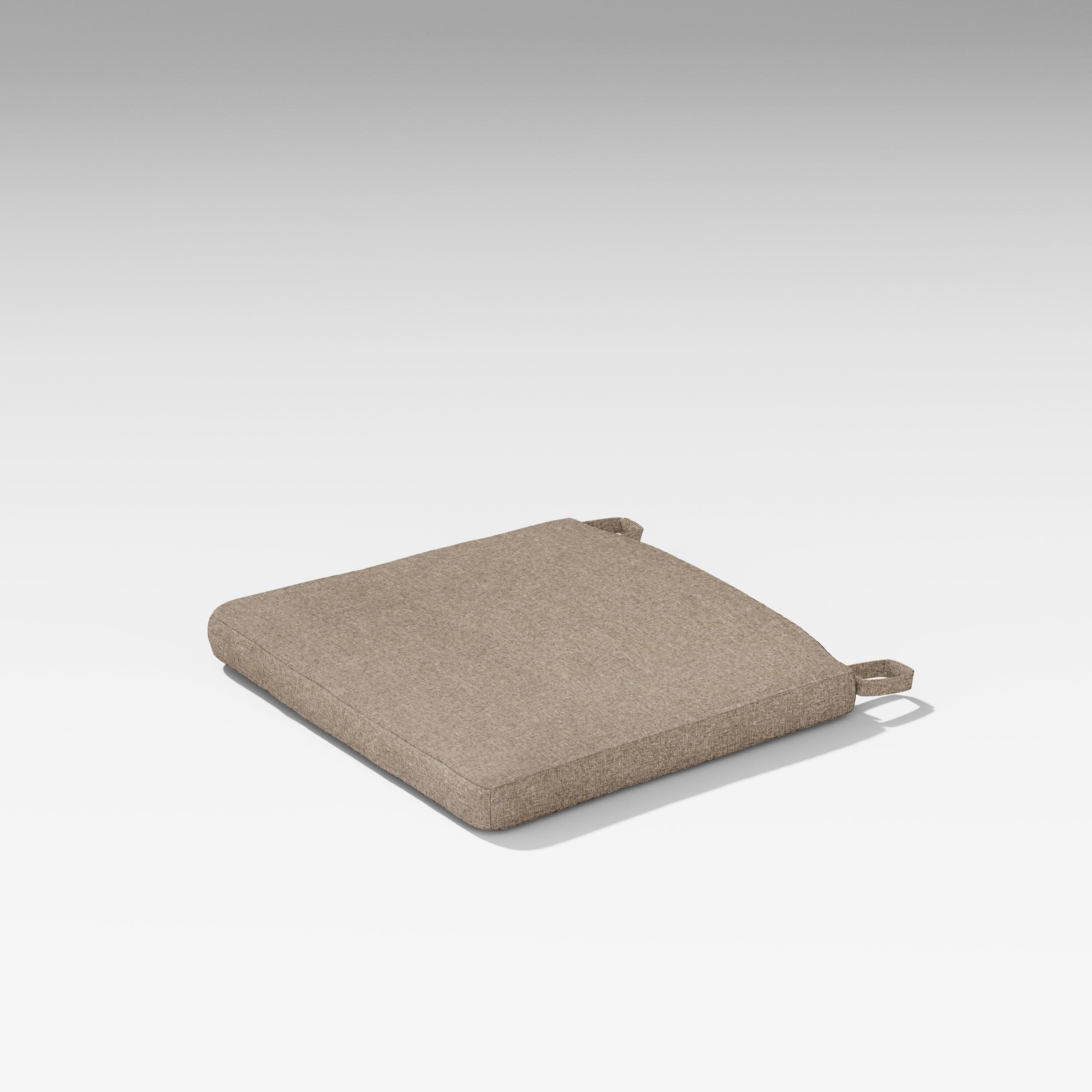 Estate Dining Seat Pad in Spiced Burlap