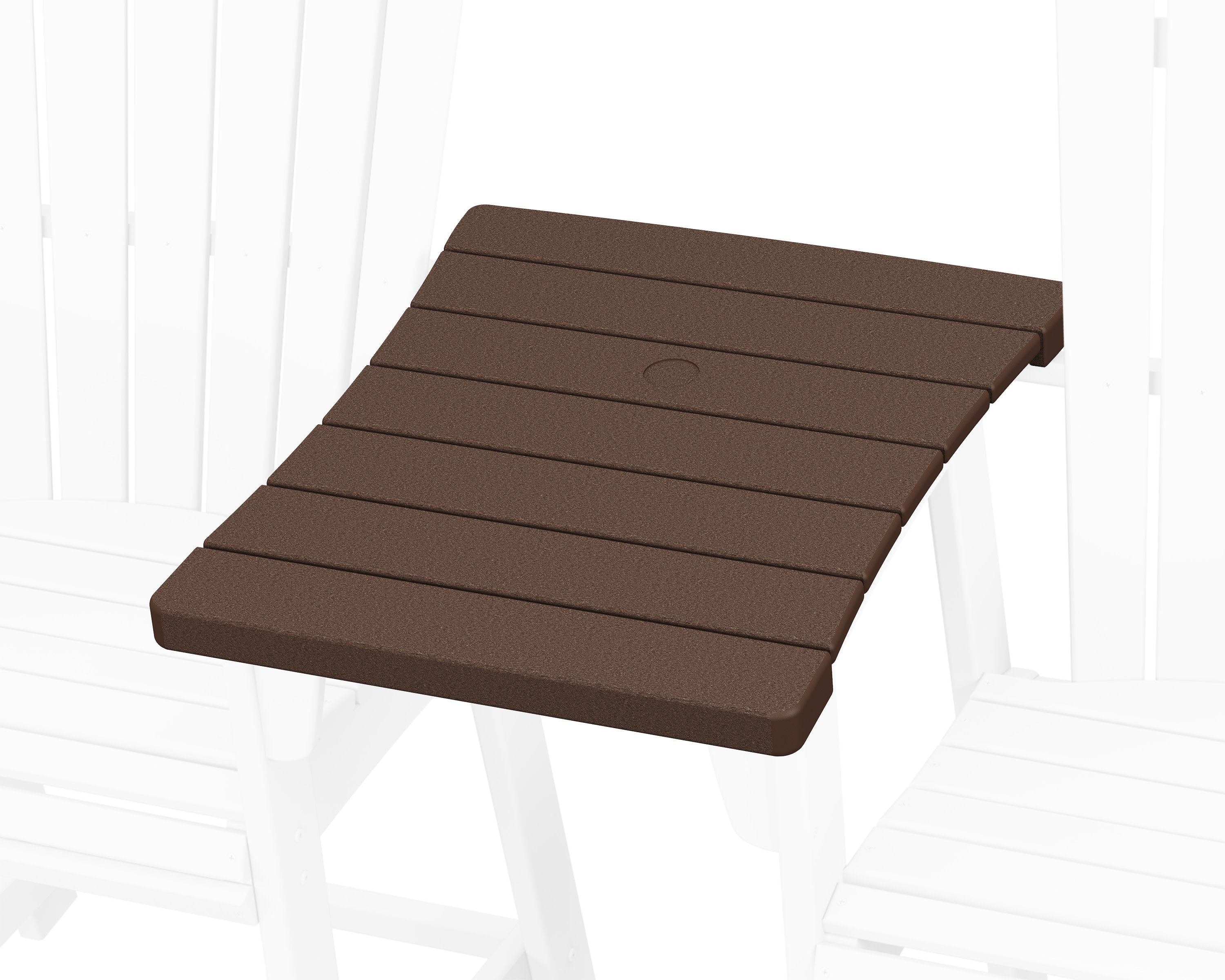 600 Series Straight Adirondack Dining Connecting Table in Mahogany