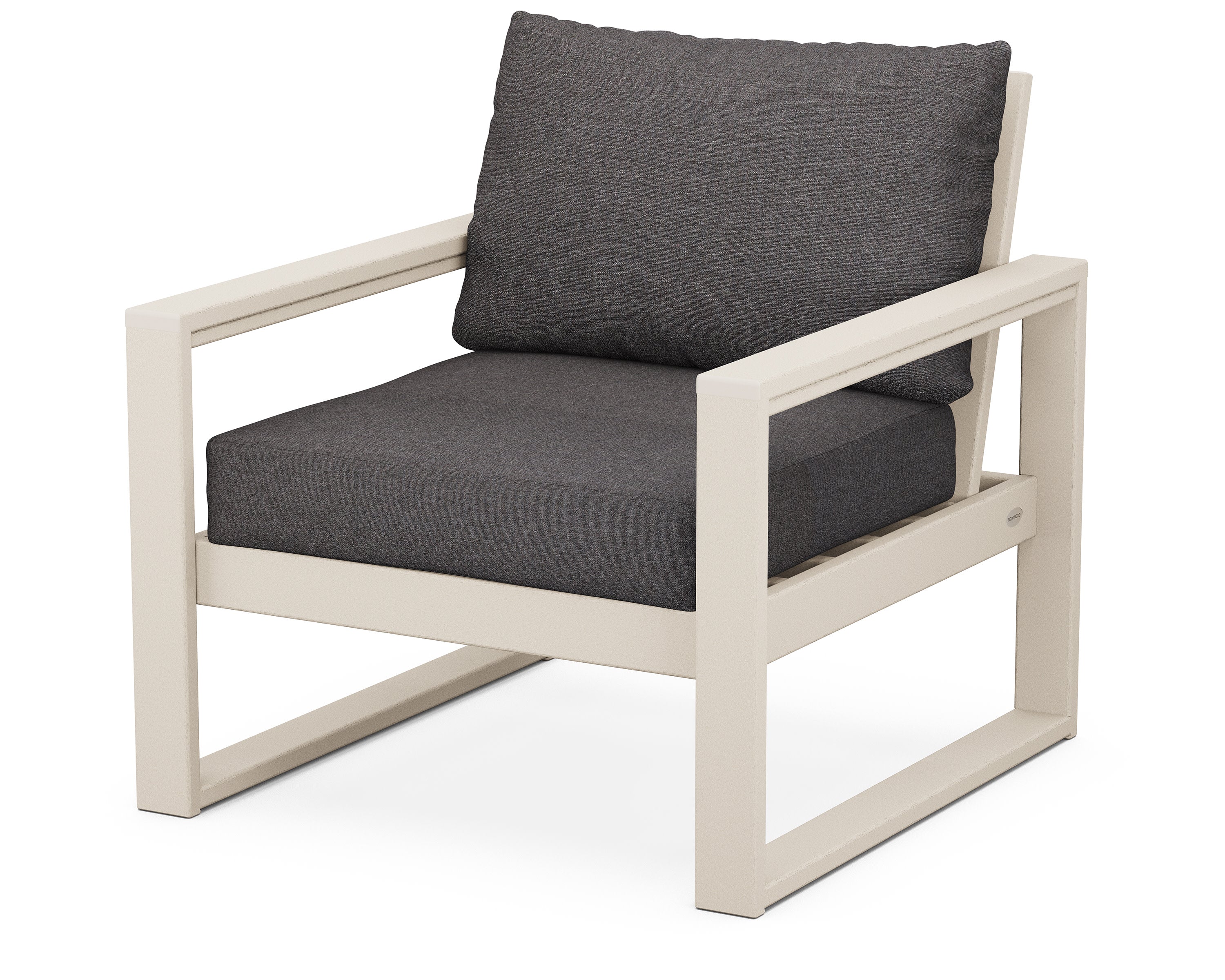 EDGE Club Chair in Sand / Ash Charcoal