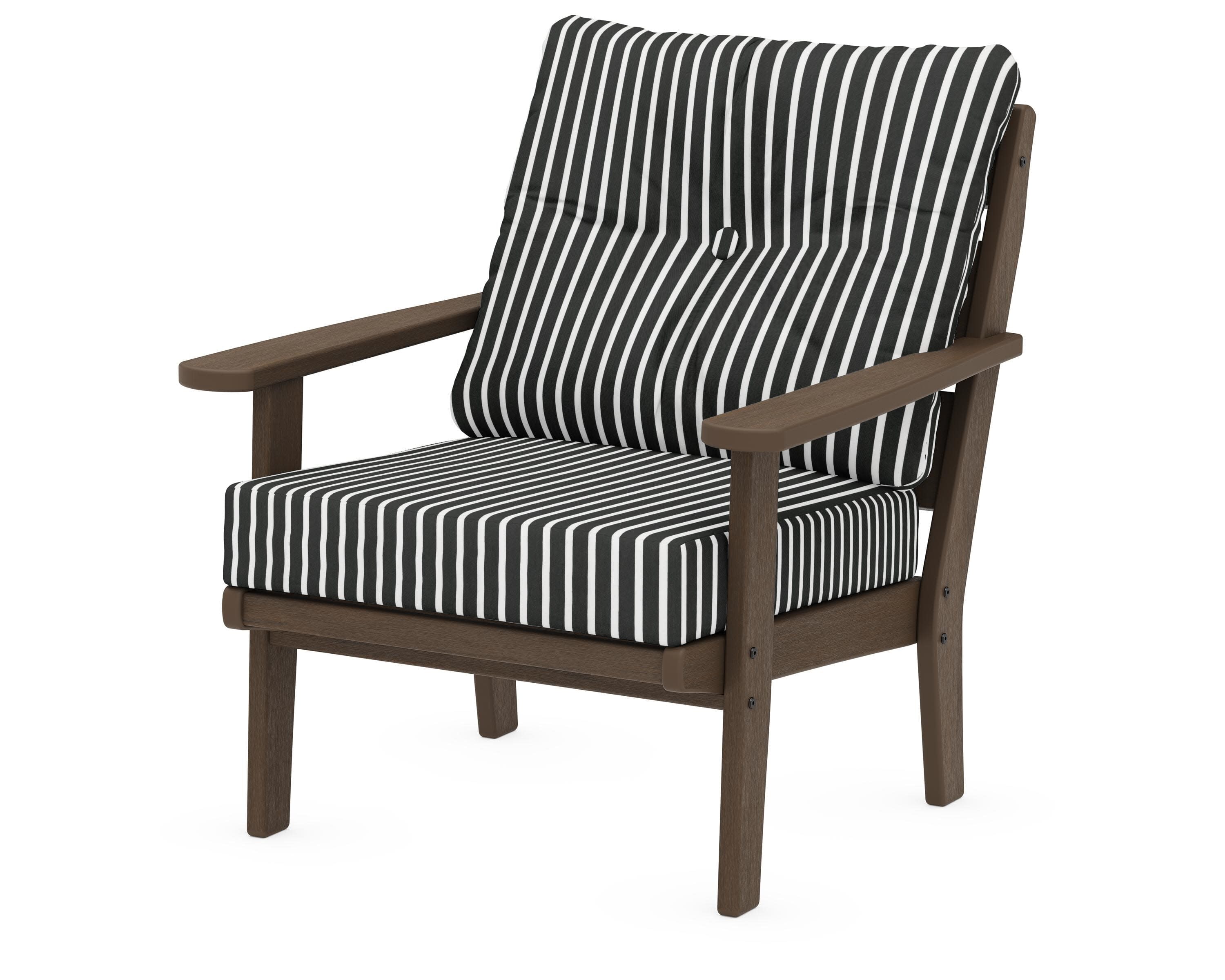 Lakeside Deep Seating Chair in Kona / Shore Classic
