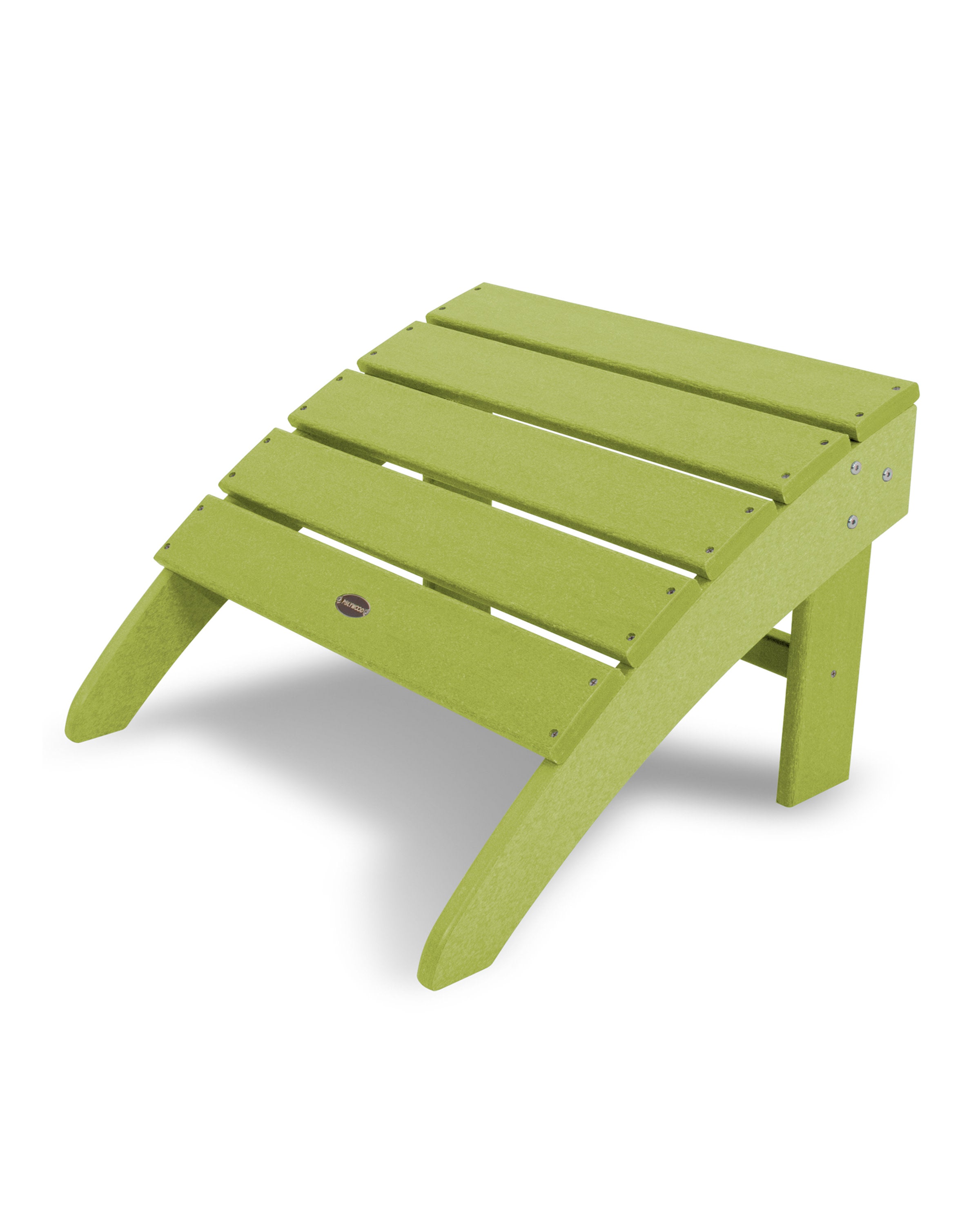 South Beach Adirondack Ottoman in Lime
