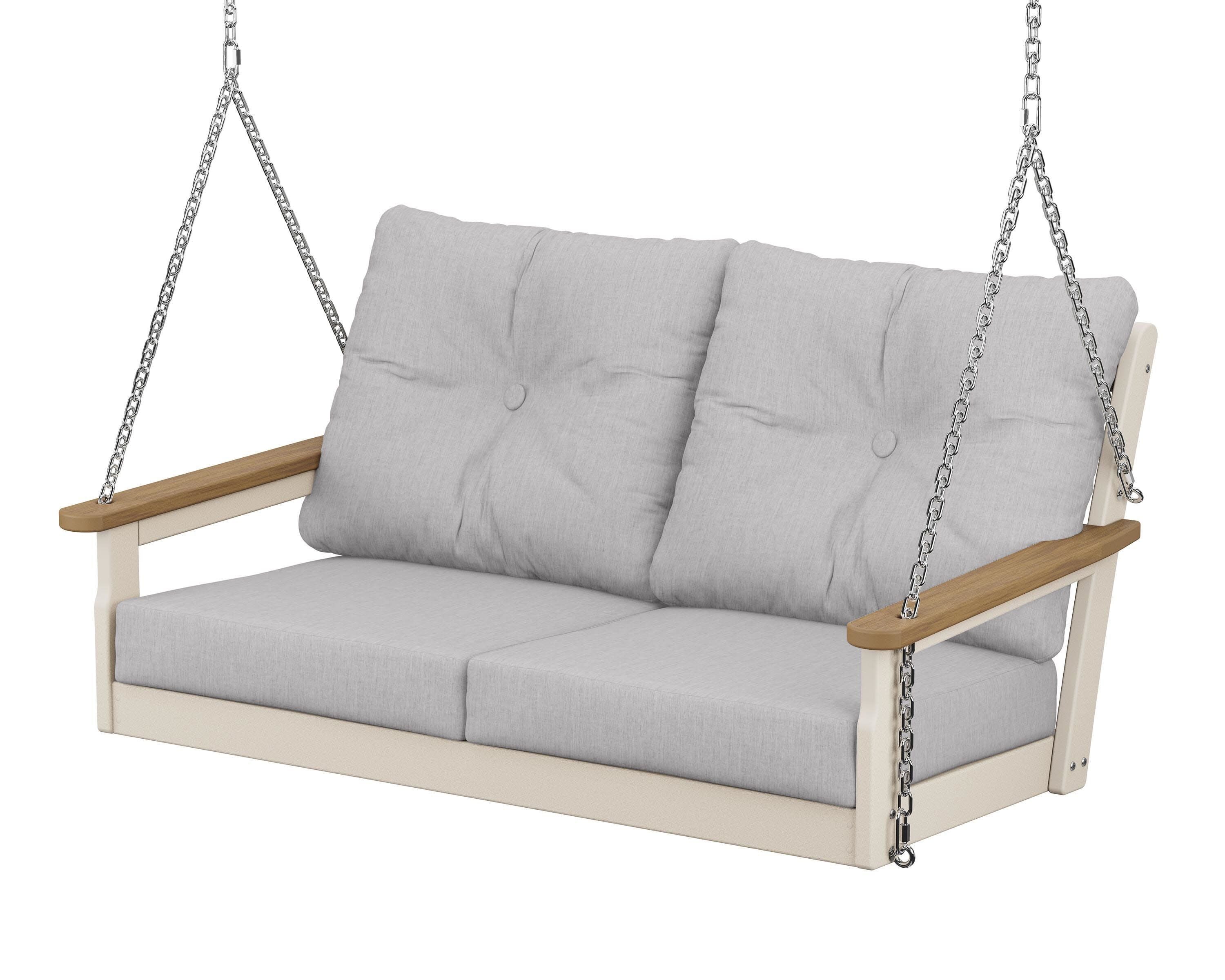 Vineyard Deep Seating Swing in Sand / Natural / Granite