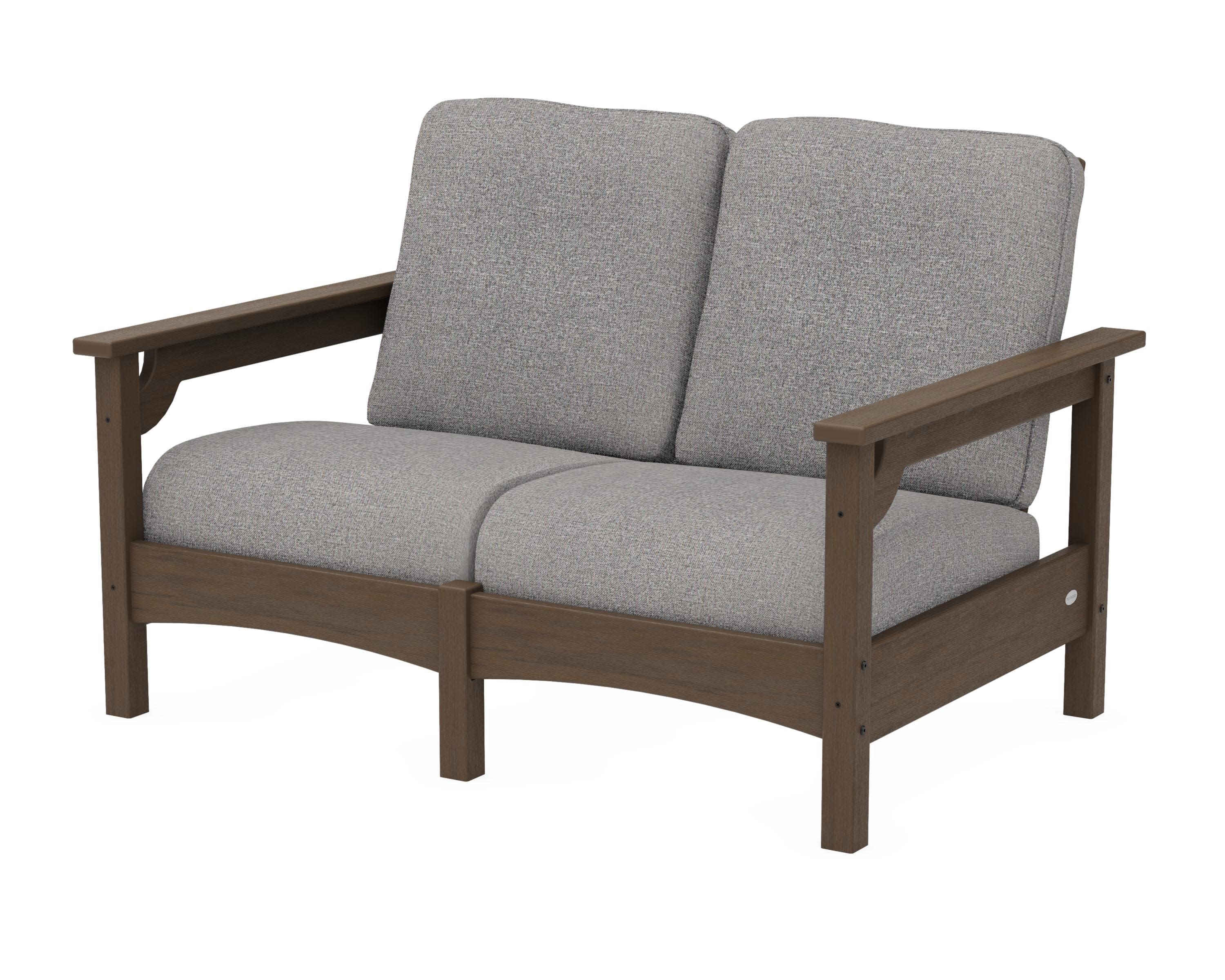 Club Loveseat in Kona / Grey Mist
