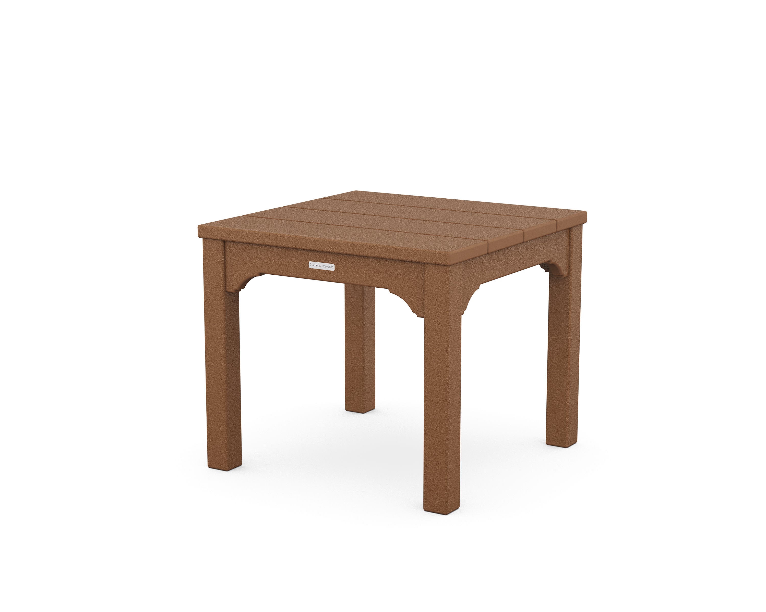 Chinoiserie End Table in Teak