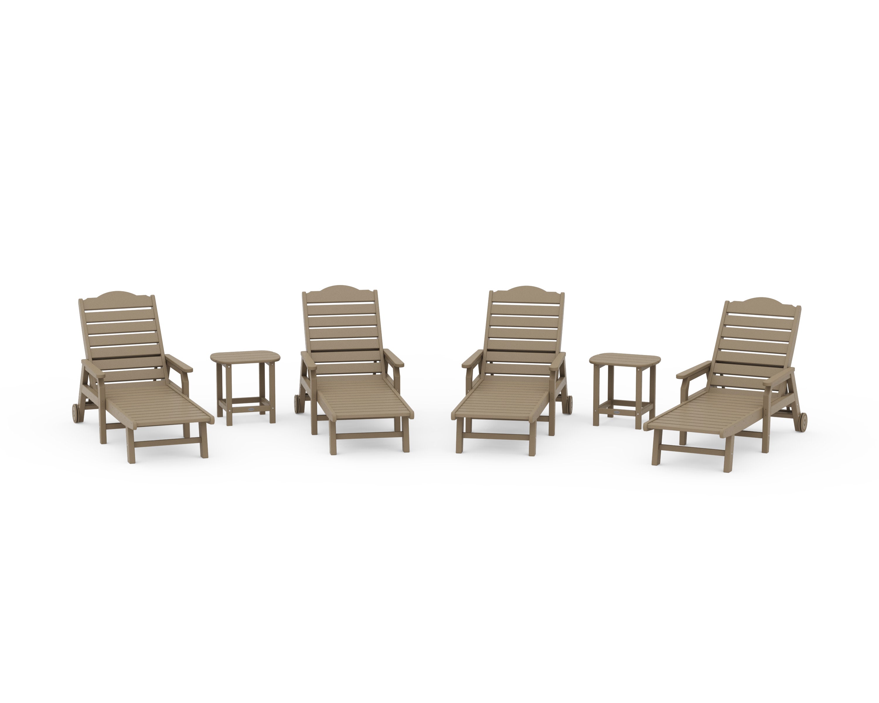 6-Piece Savannah Chaise Lounge Set in Vintage Sahara