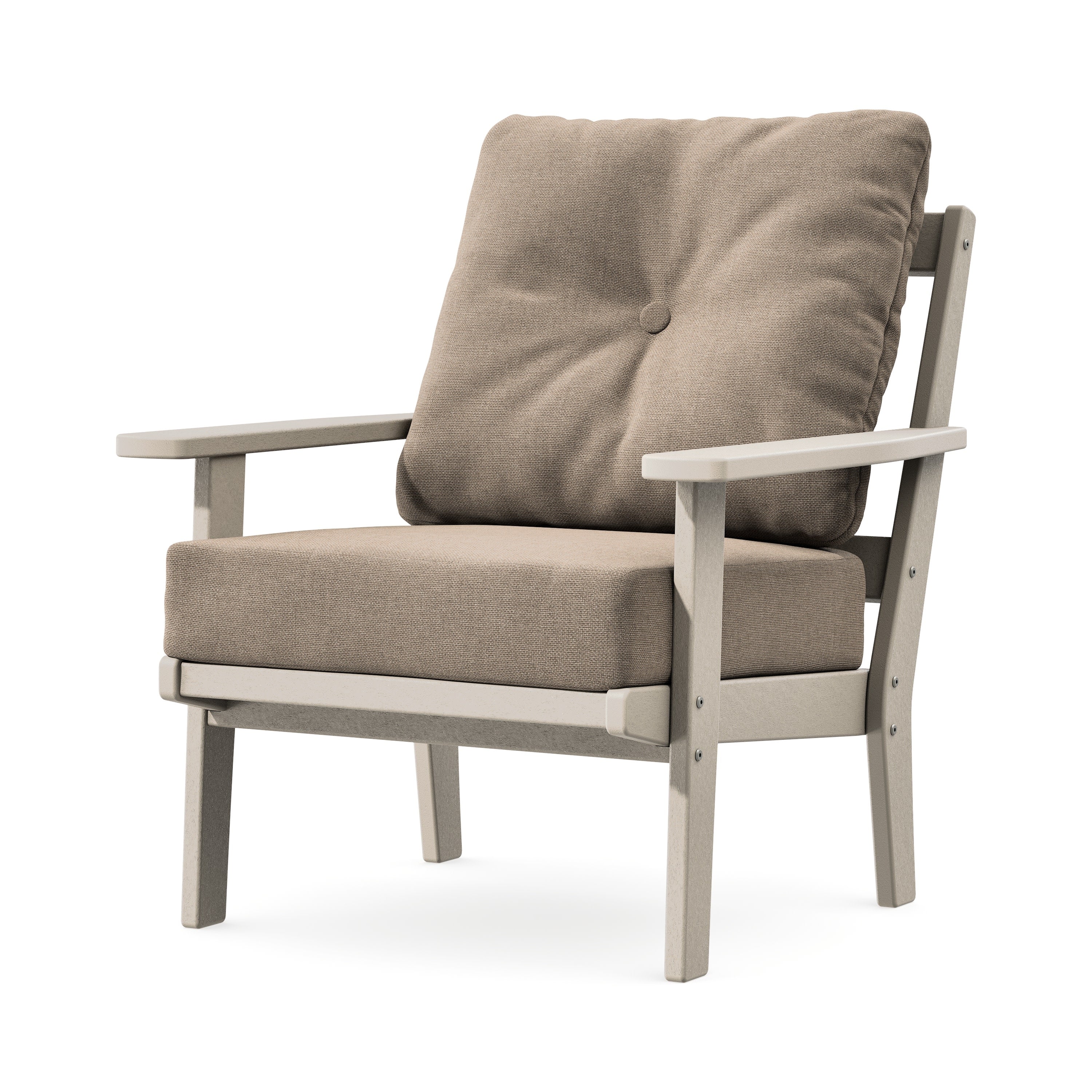 Prairie Deep Seating Chair in Sand / Spiced Burlap