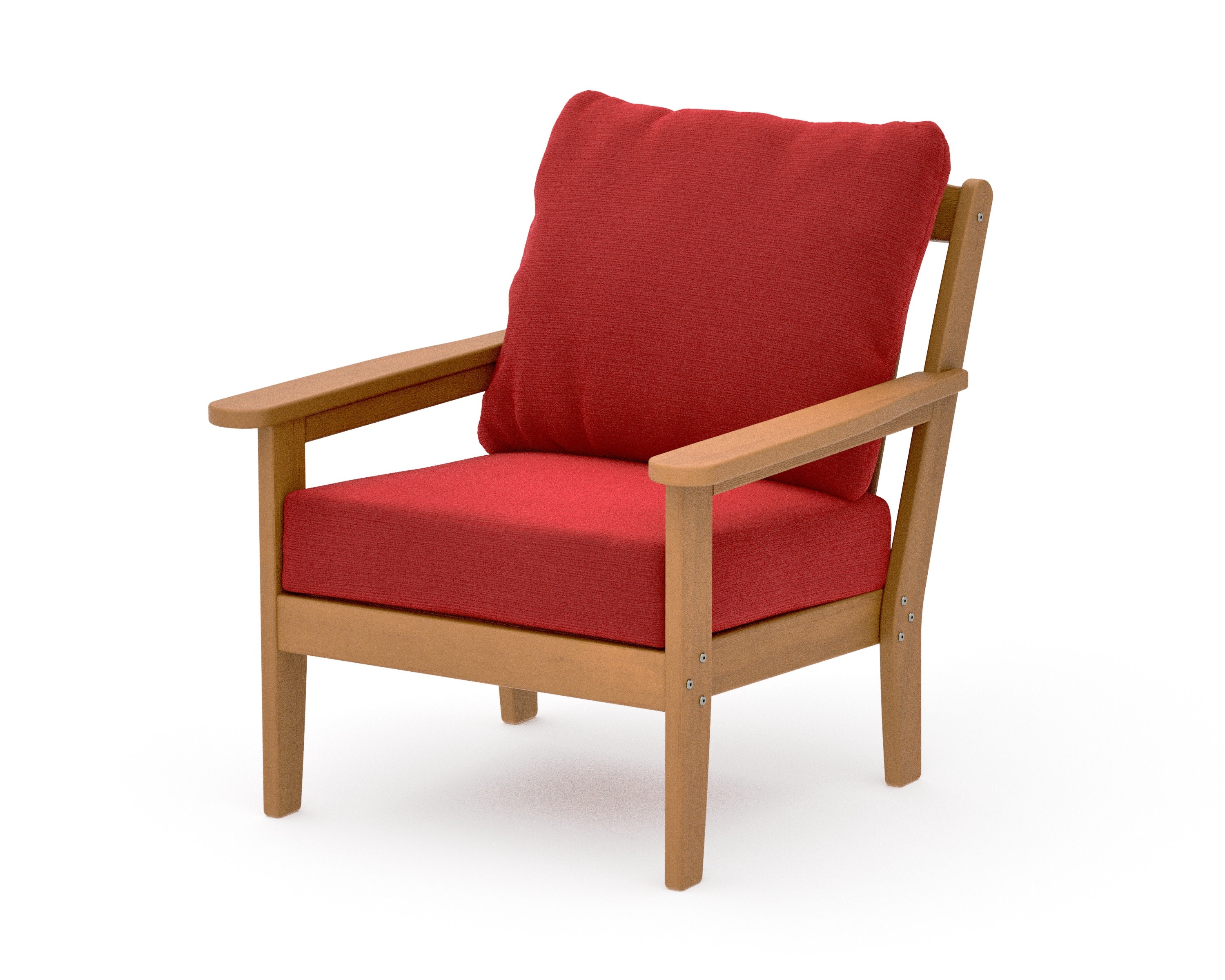 Cottage Deep Seating Chair in Natural / Glacier Spa