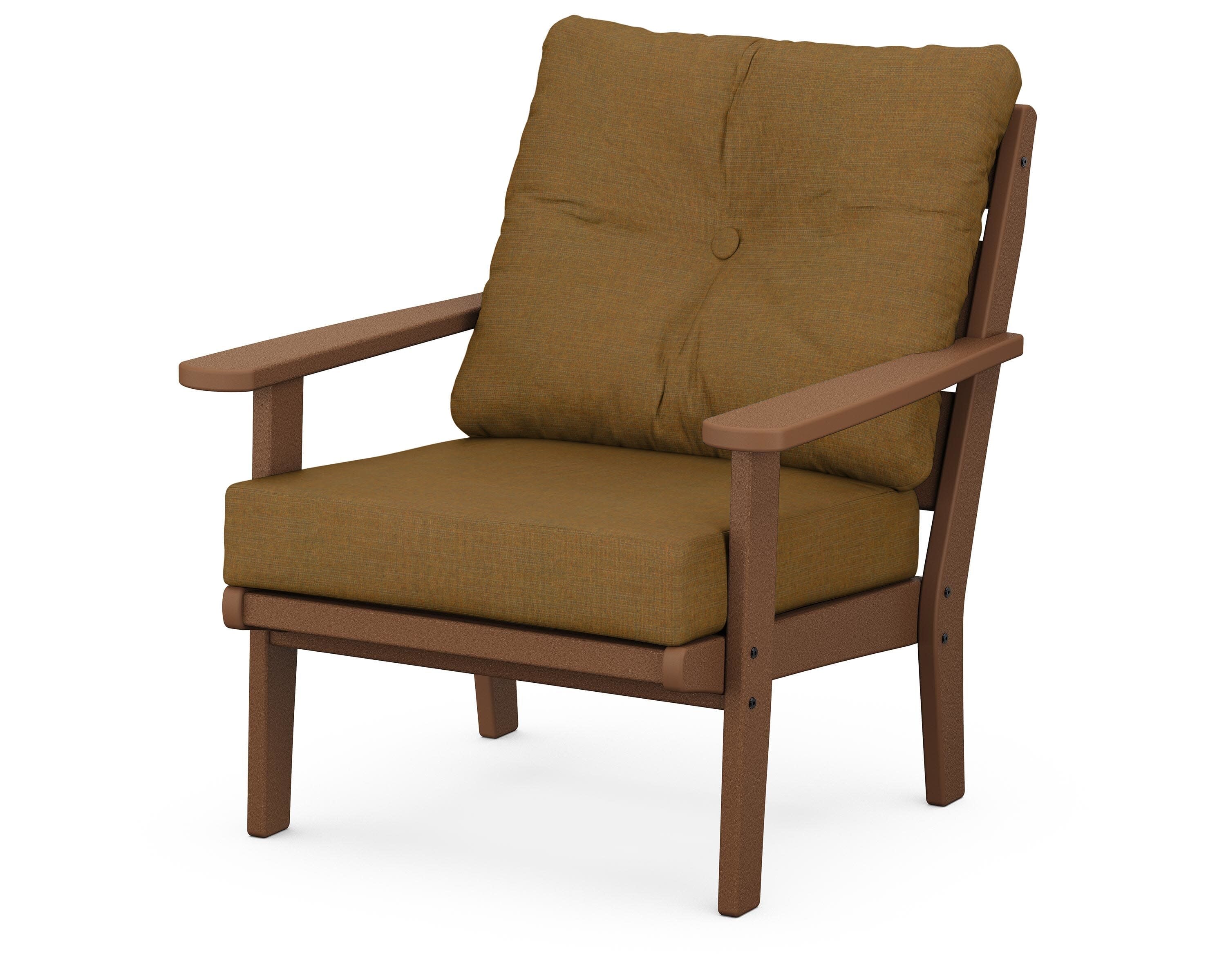 Lakeside Deep Seating Chair in Teak / Exhale Teak