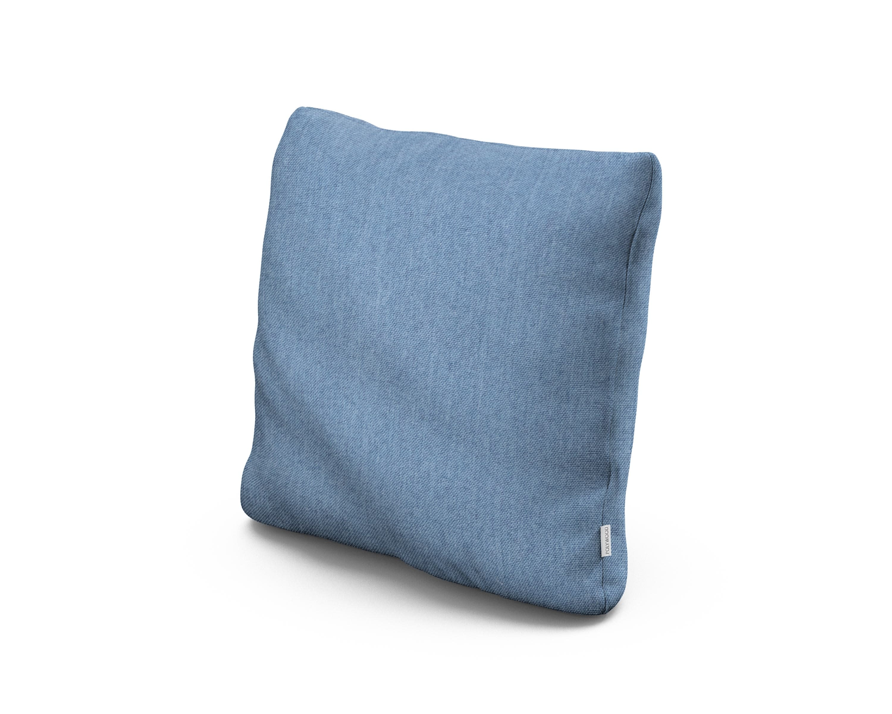 18" Outdoor Throw Pillow in Sky Blue