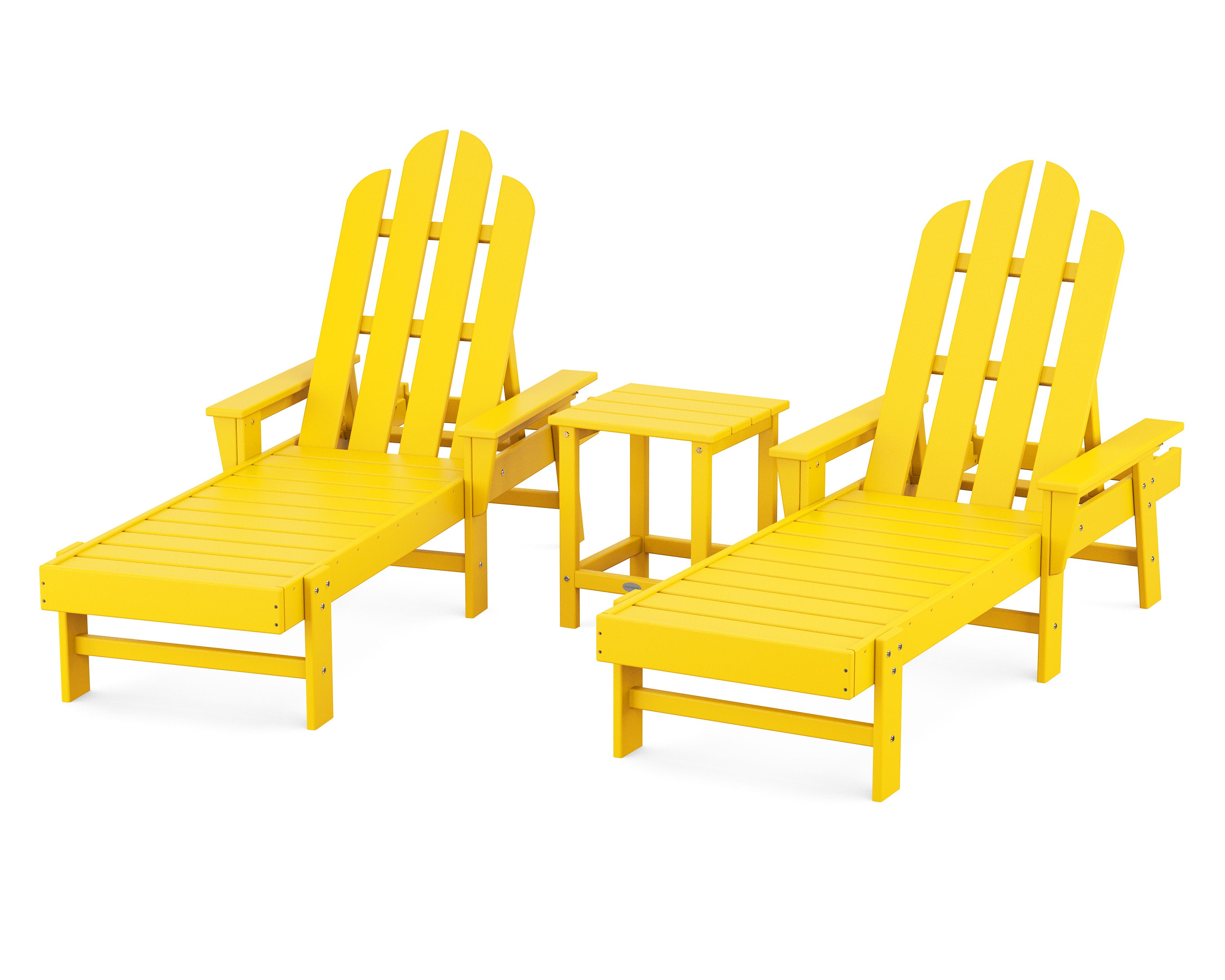 Long Island Chaise 3-Piece Set in Lemon